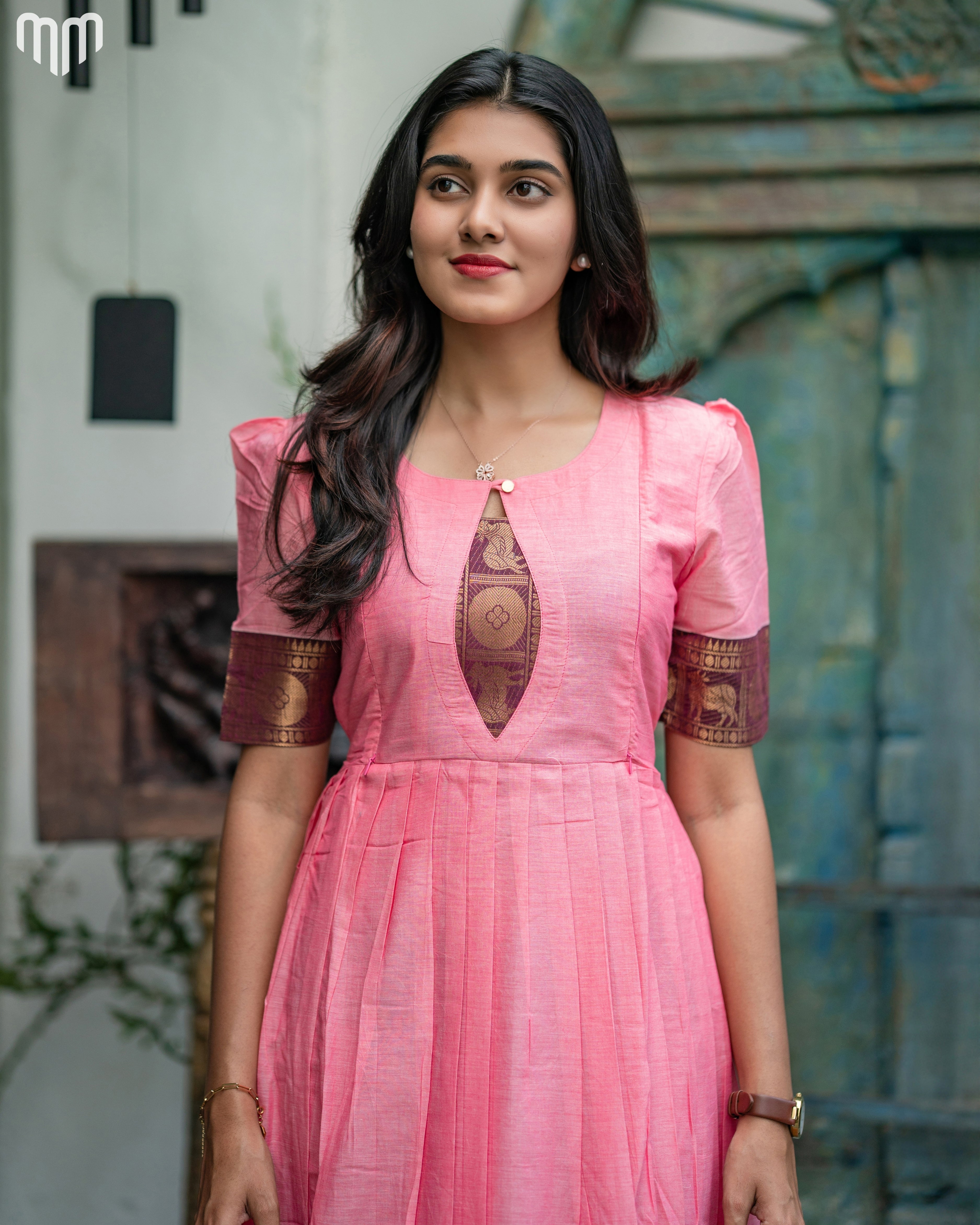 Poonguzhali_V5 Maternity Maxi