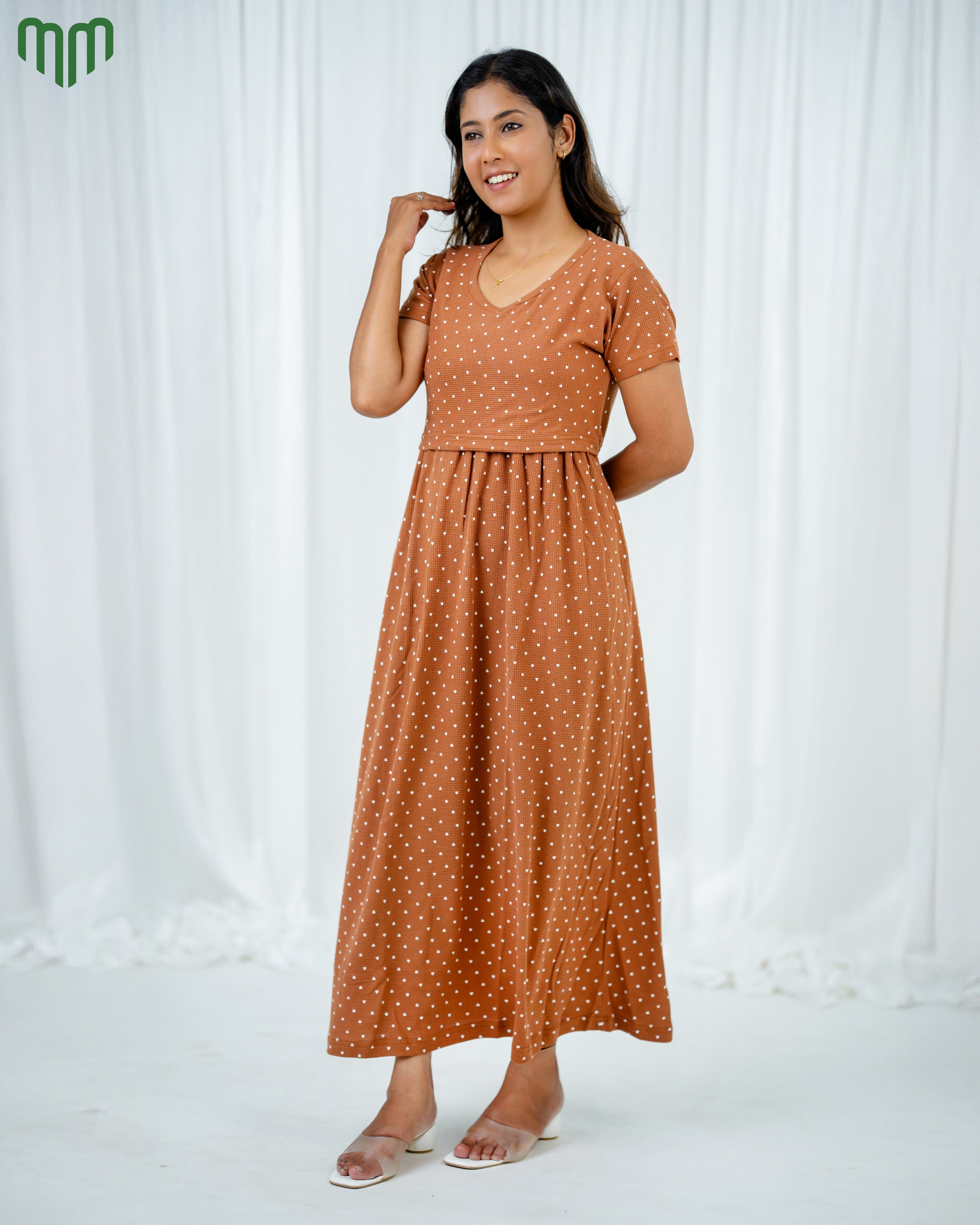Choco Zipless Maternity Loungewear ā Full Length