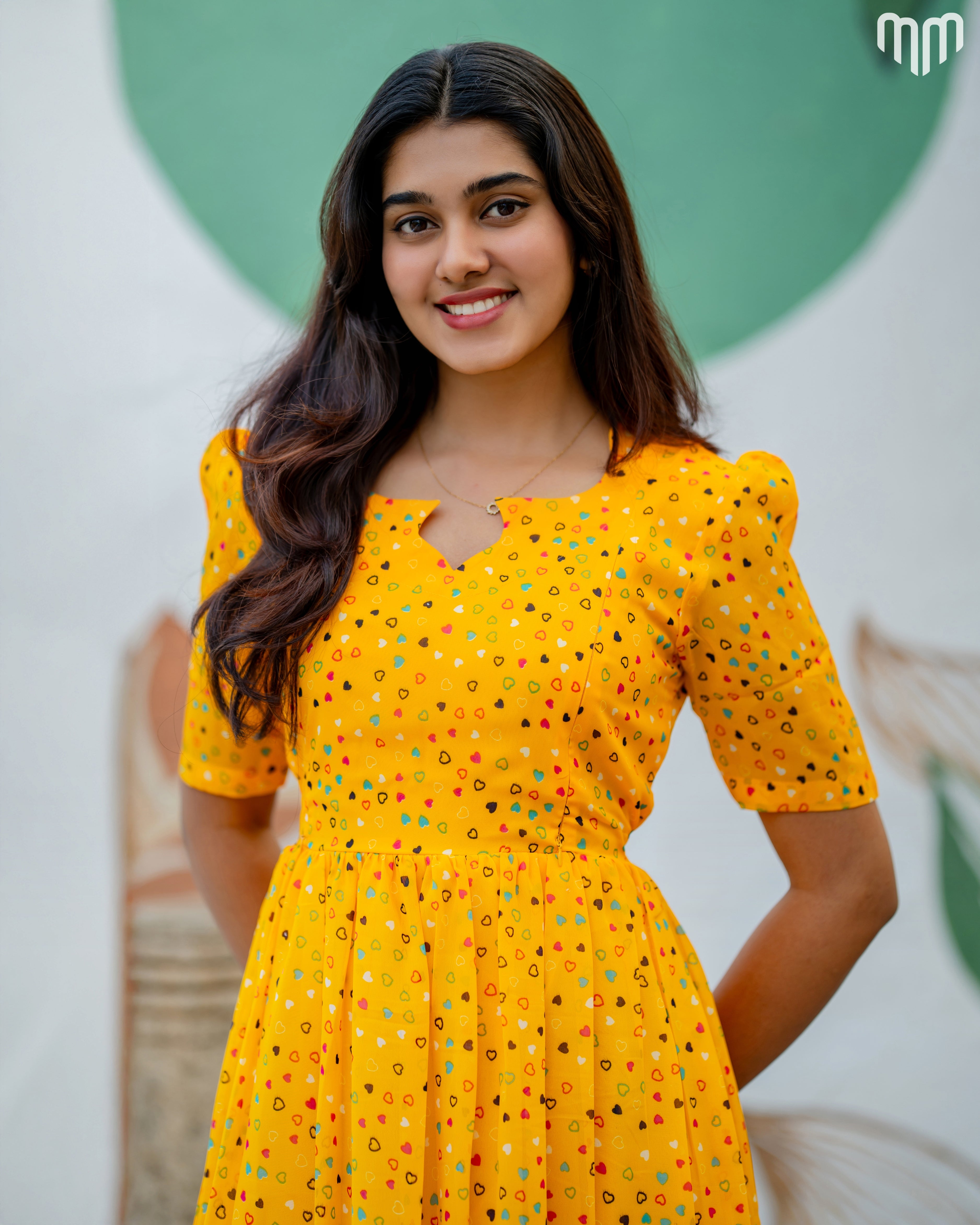 Yellow_Luv Maternity Maxi