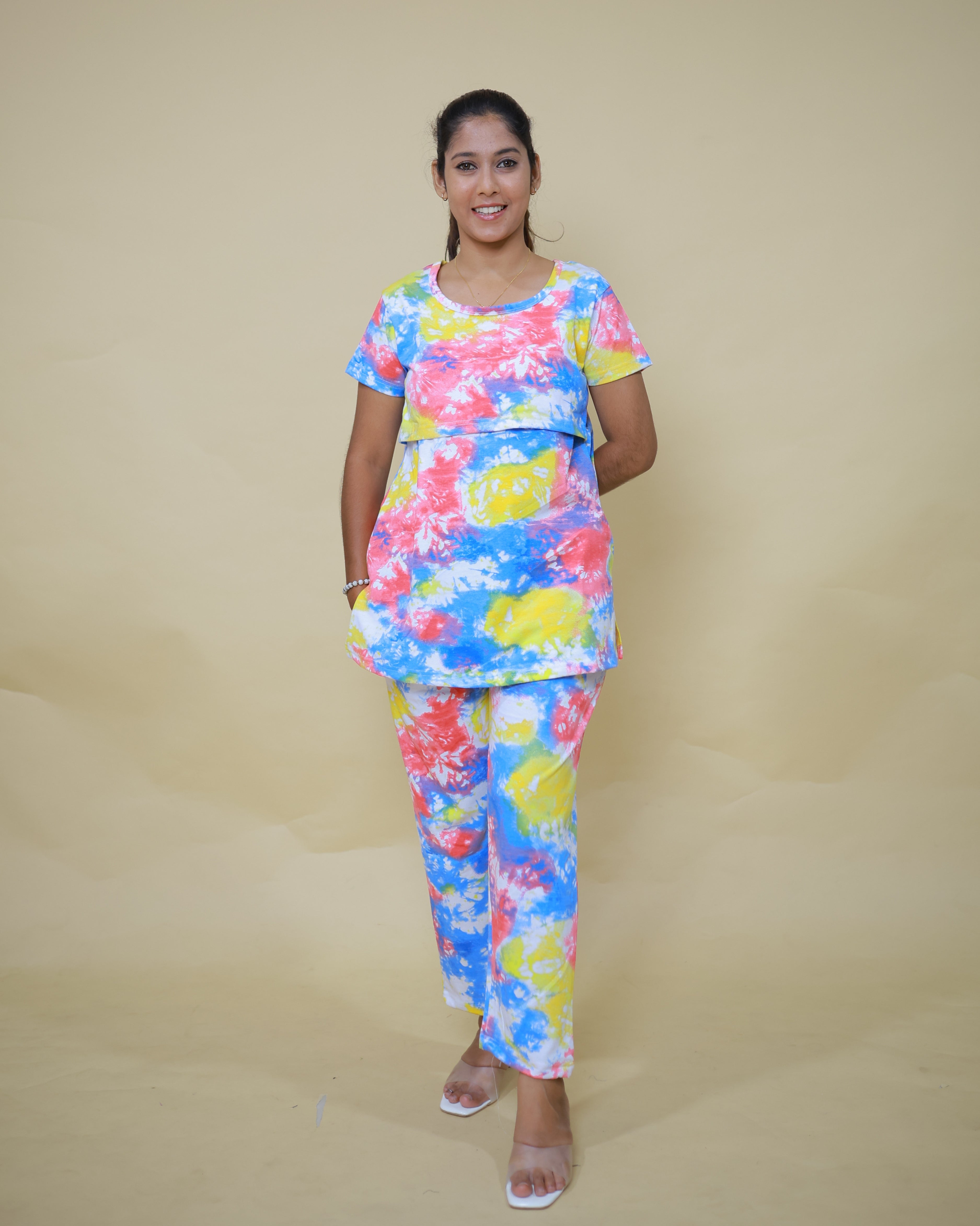 Vamika Zipless Feeding Pant Set
