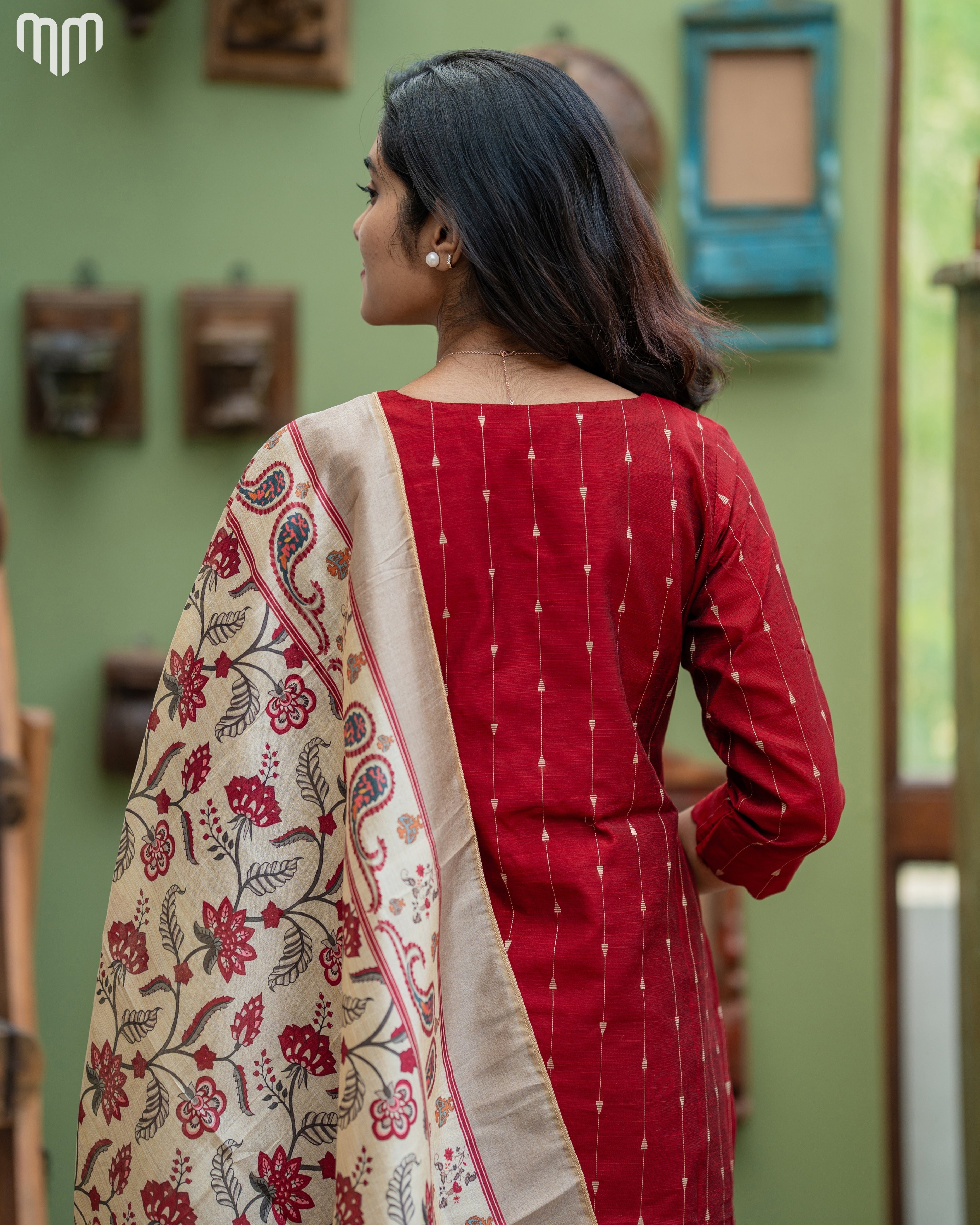 Varalakshmi_V3 Maternity Kurti Set