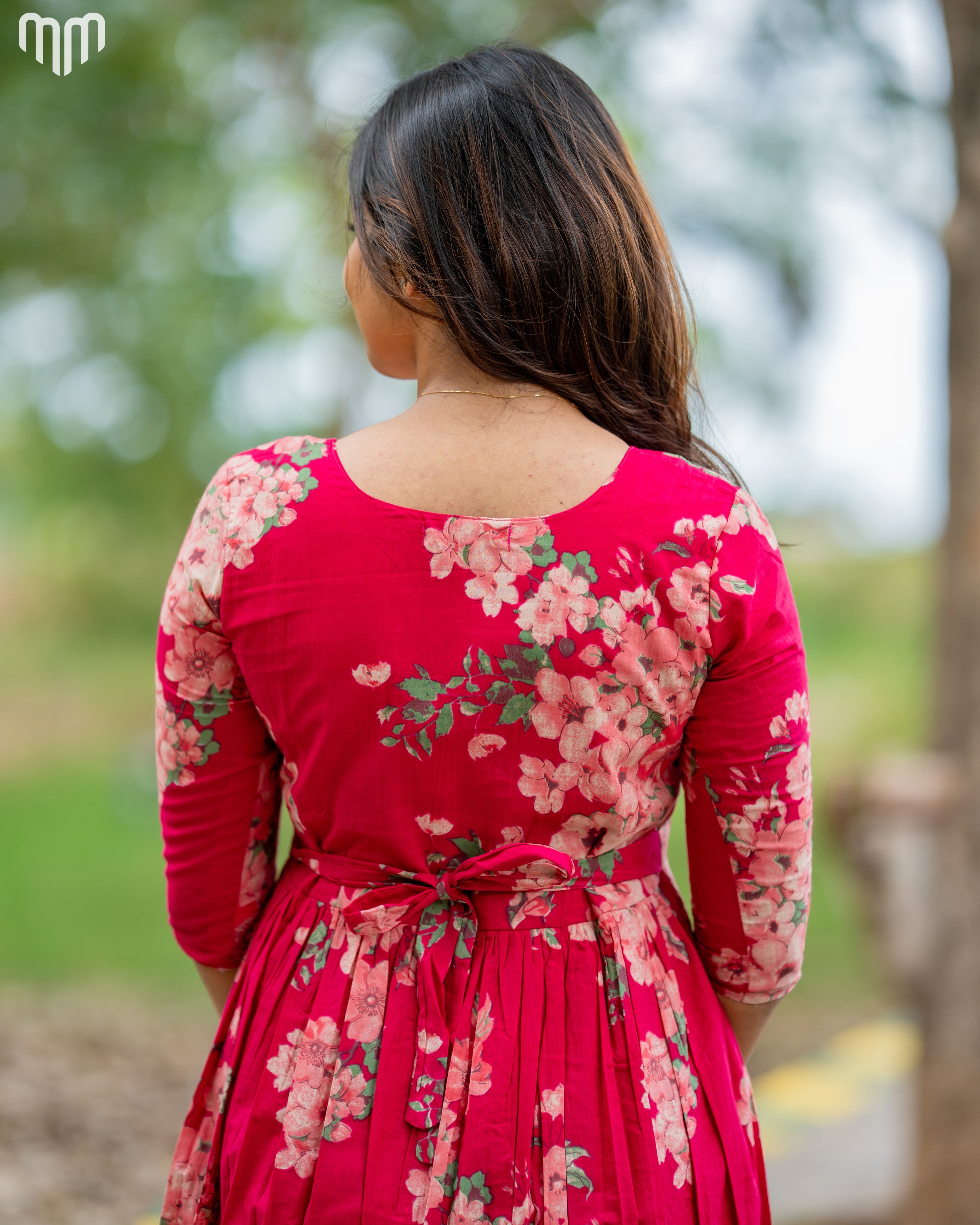 Blossom_Pink Maternity Maxi