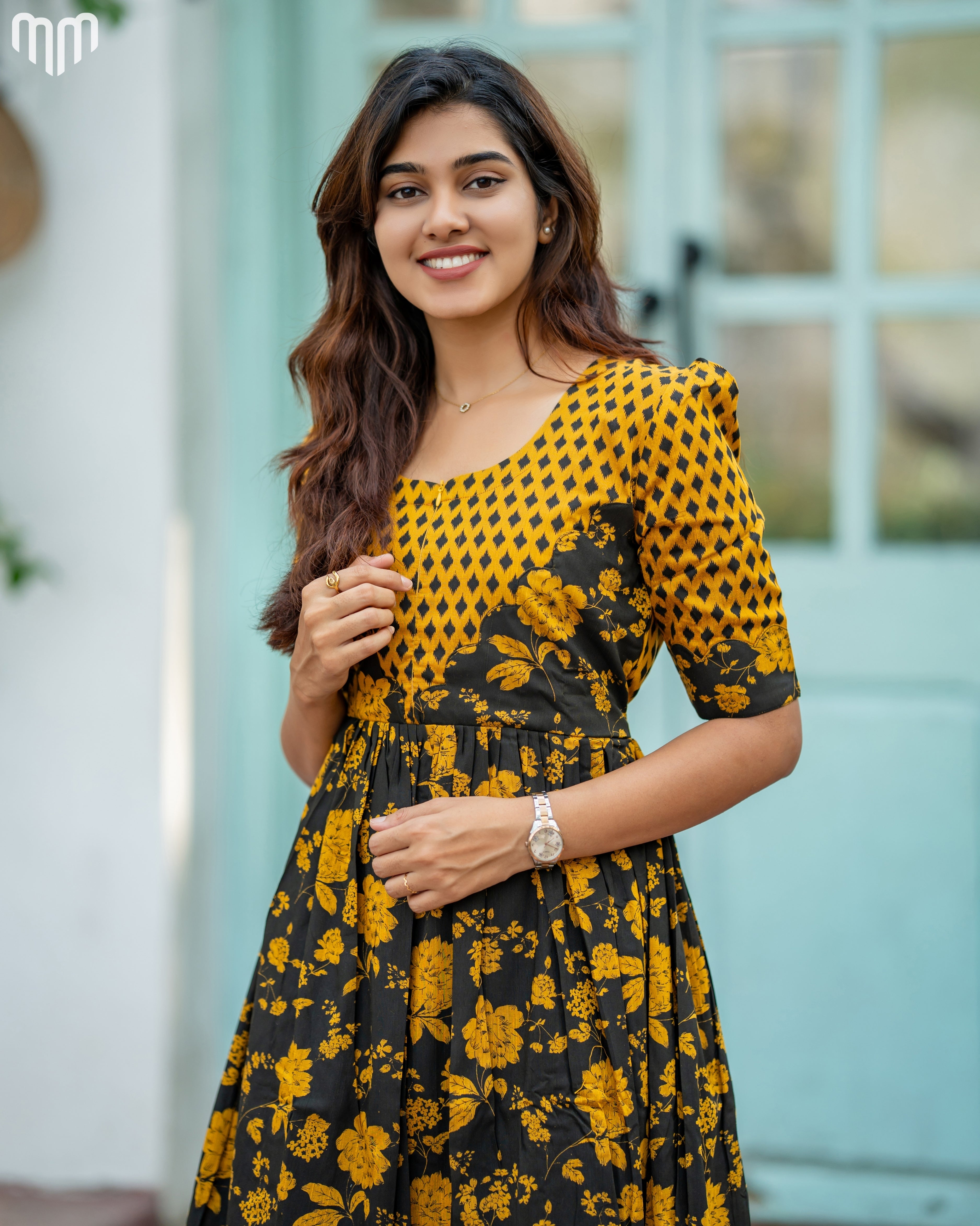 Iniya_Black Maternity Maxi