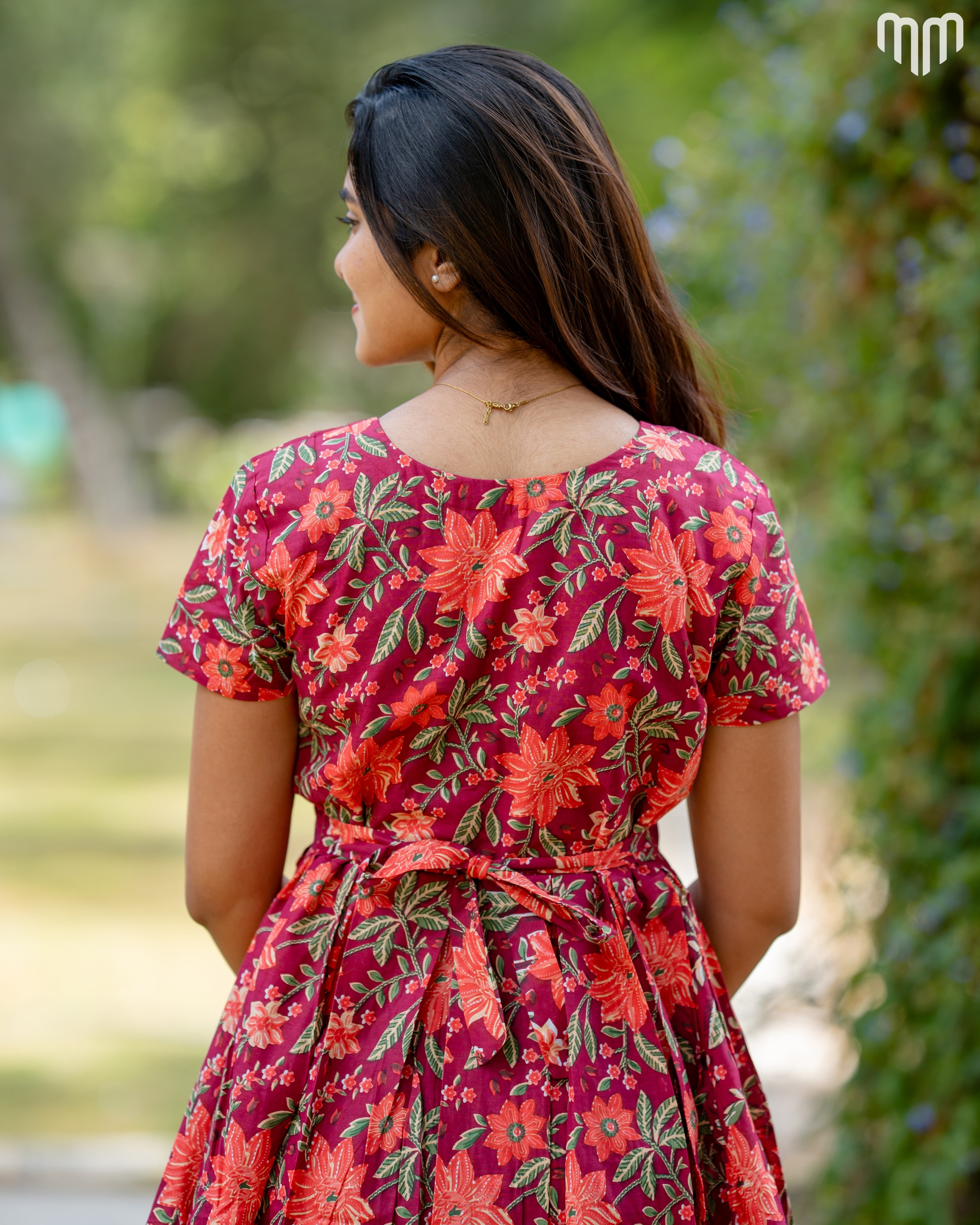 Chinmayi_V1 Maternity Cotton Maxi Nighty