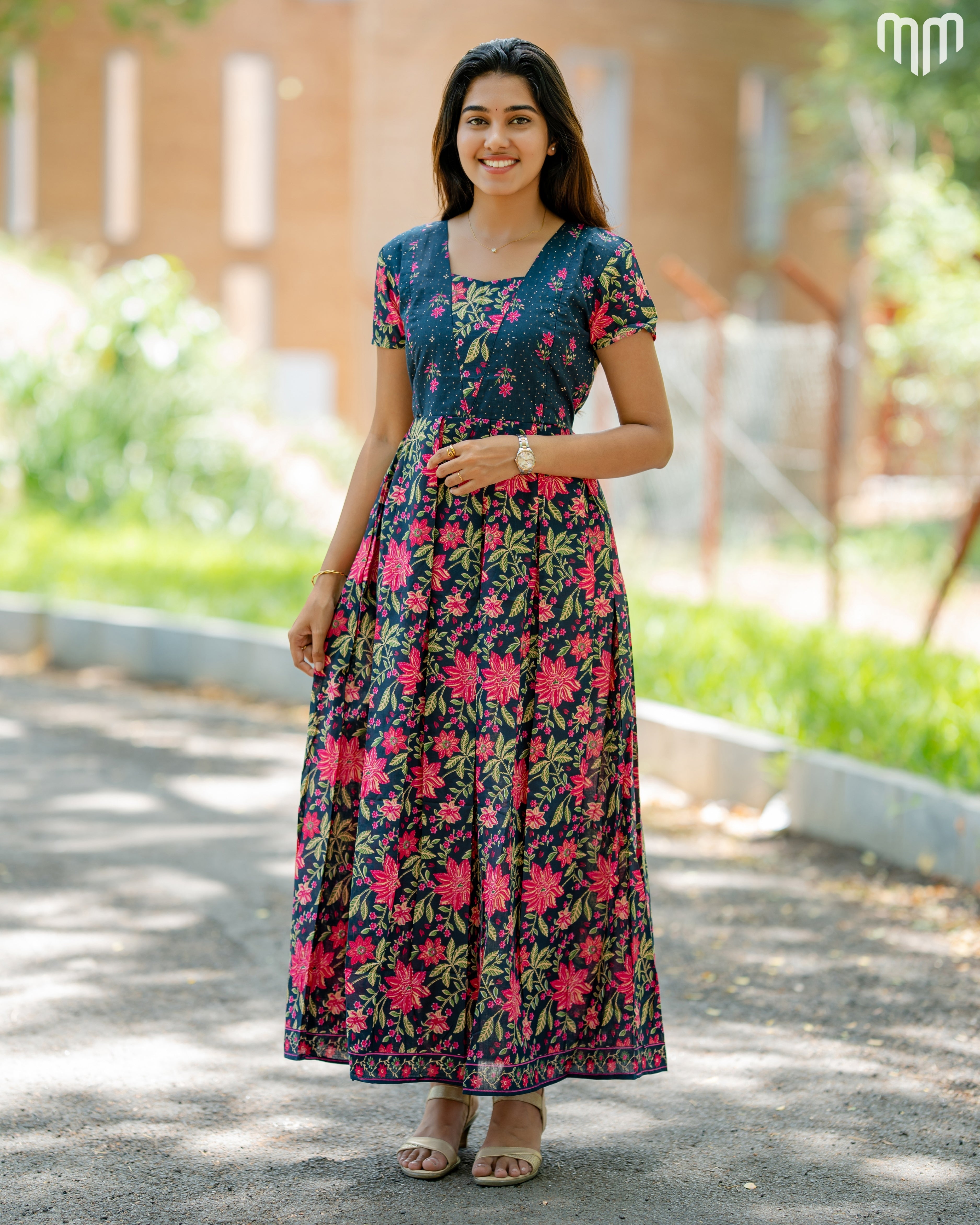 Chinmayi_V3 Maternity Cotton Maxi Nighty
