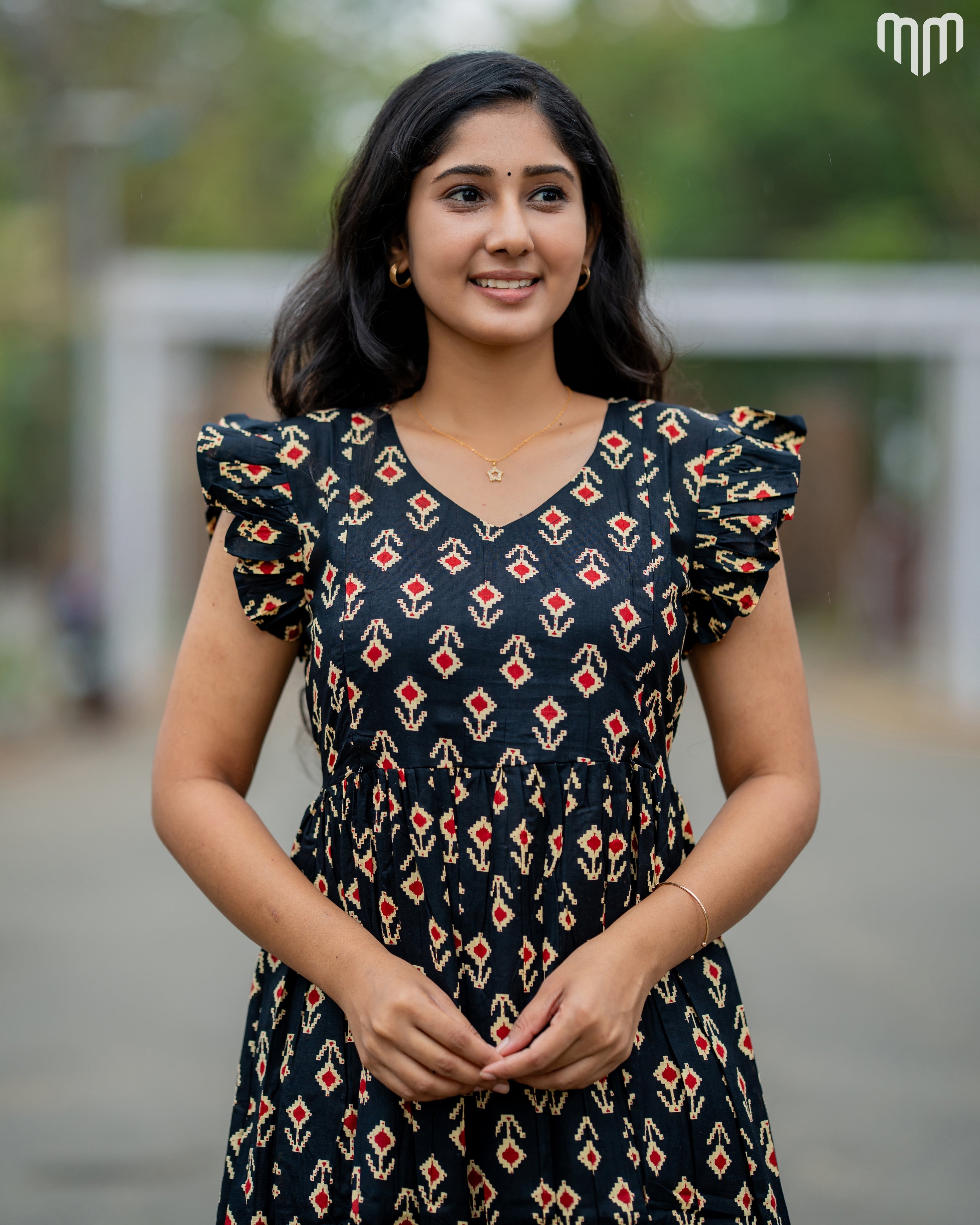 Mullai_V1 Maternity Maxi