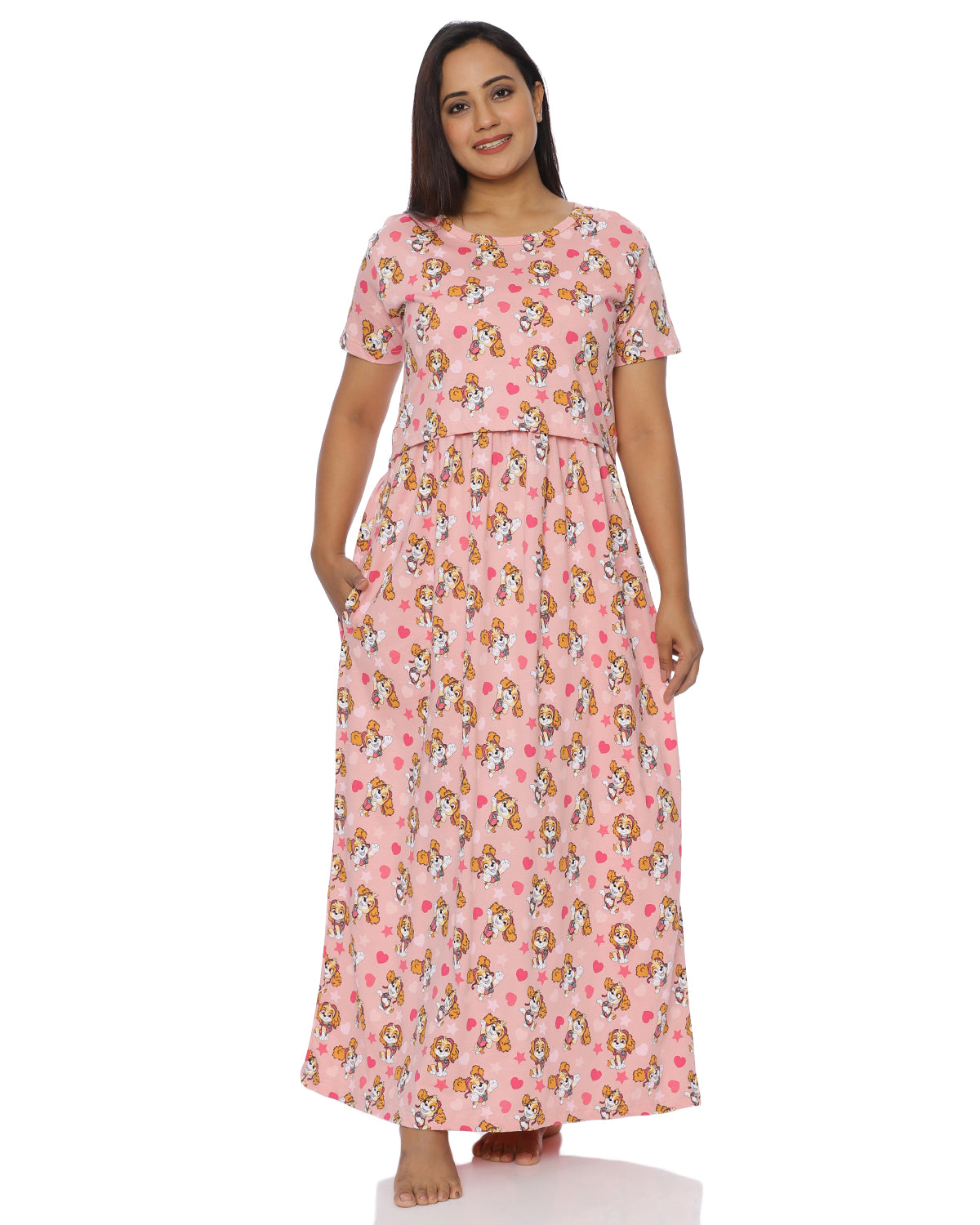 Puppy Zipless Maternity Loungewear – Full Length