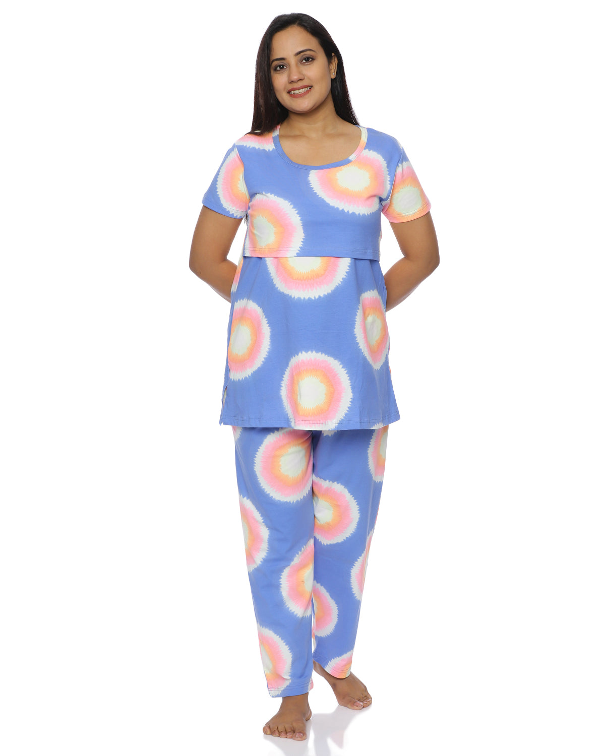 Medha Zipless Feeding Pant Set