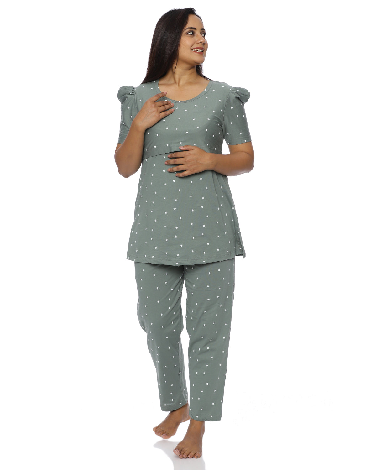 Shila Zipless Feeding Pant Set