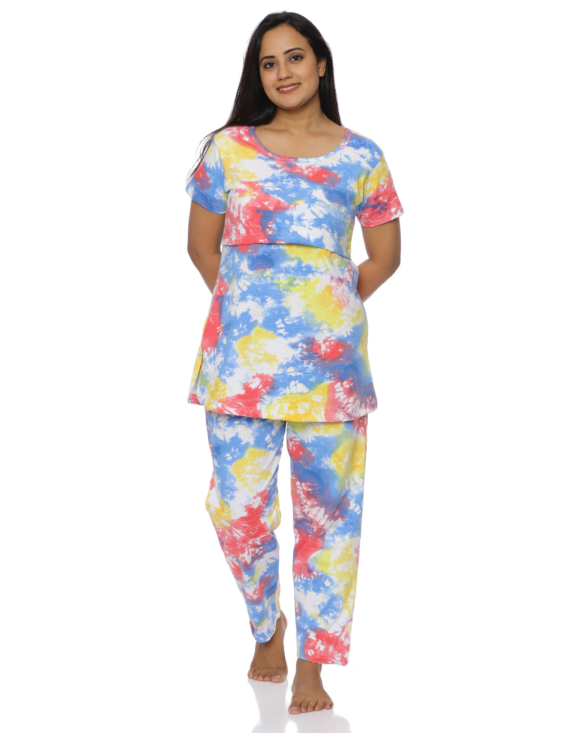 Vamika Zipless Feeding Pant Set