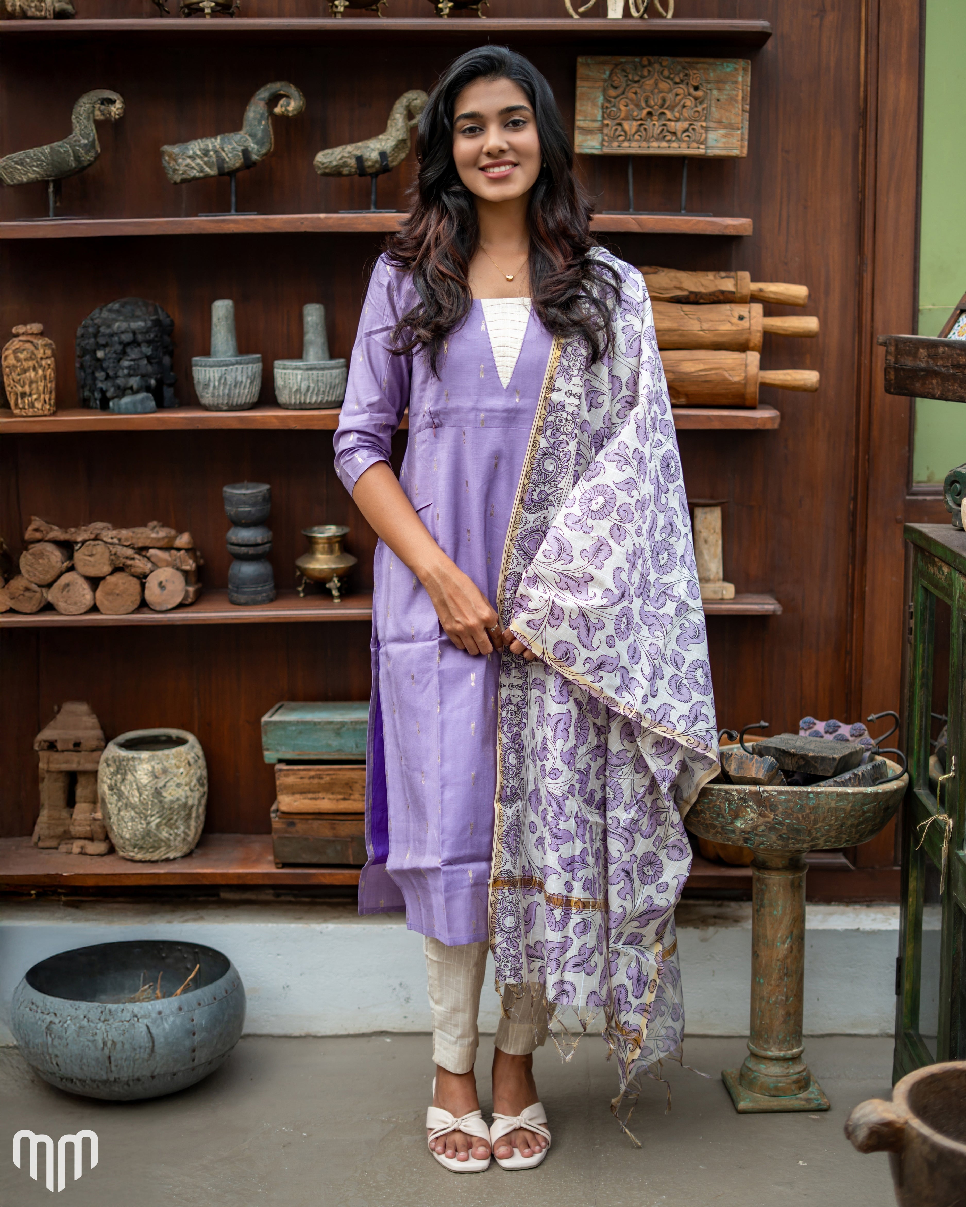 Nila_V1 Maternity Kurti Set