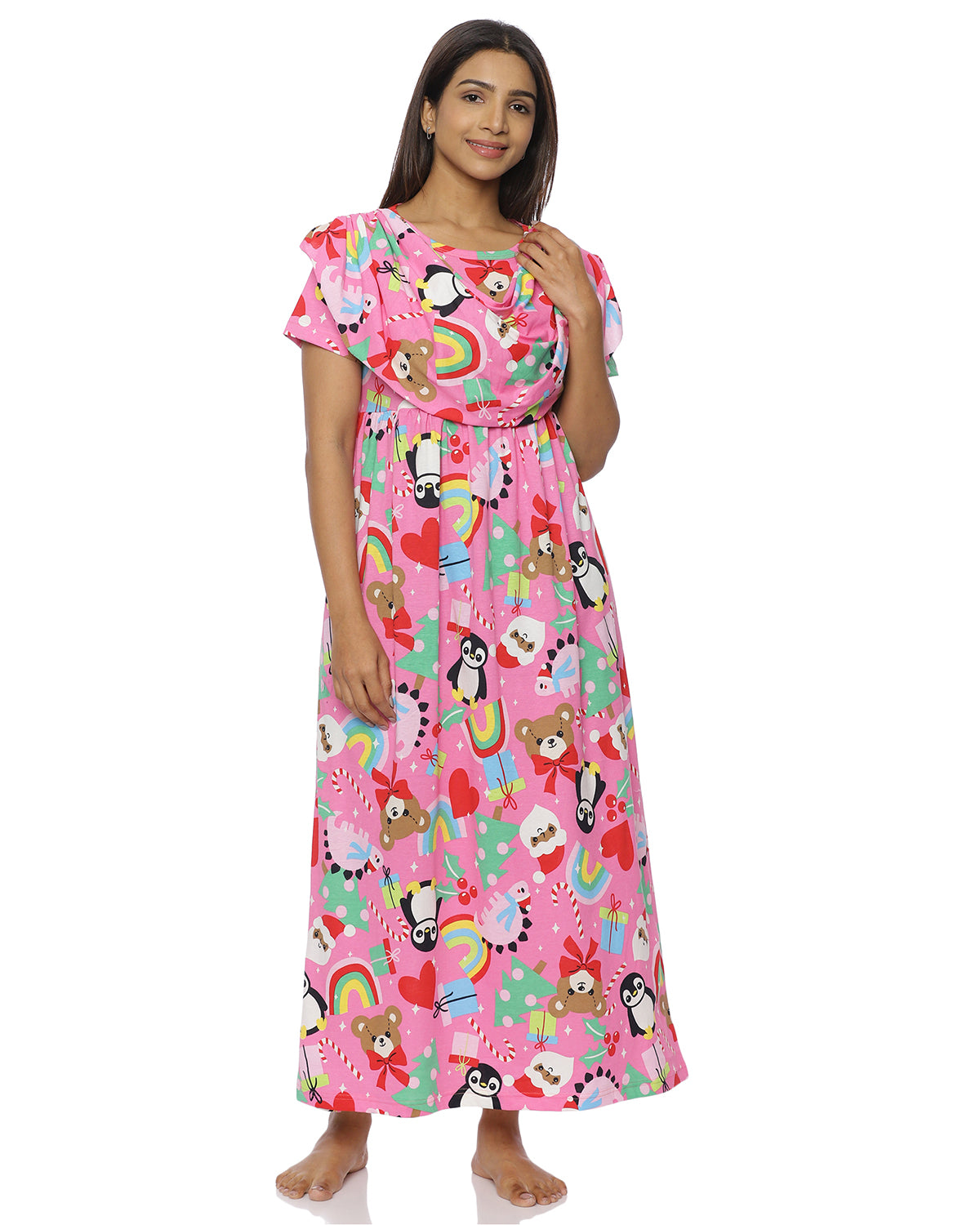 Shawl Style_V1 Casual Loungewear - Full Length