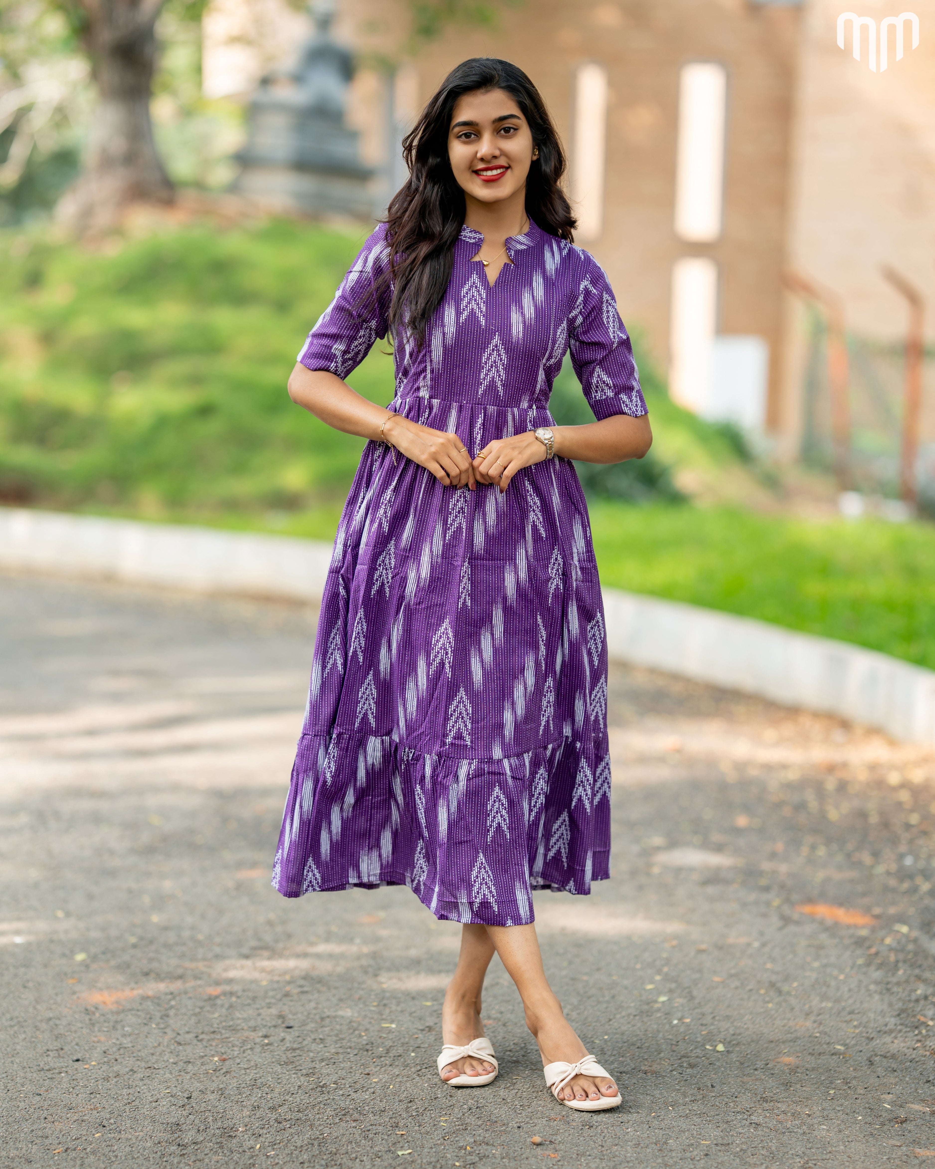 Akhila_V1 Maternity Maxi