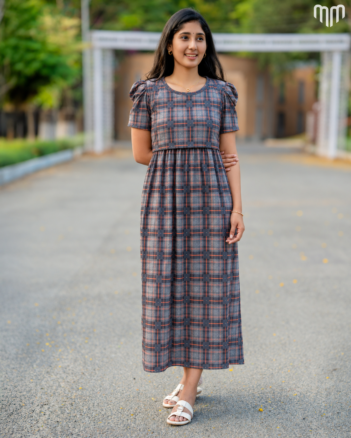 Charcoal Sunset Zipless Maternity Loungewear – Full Length