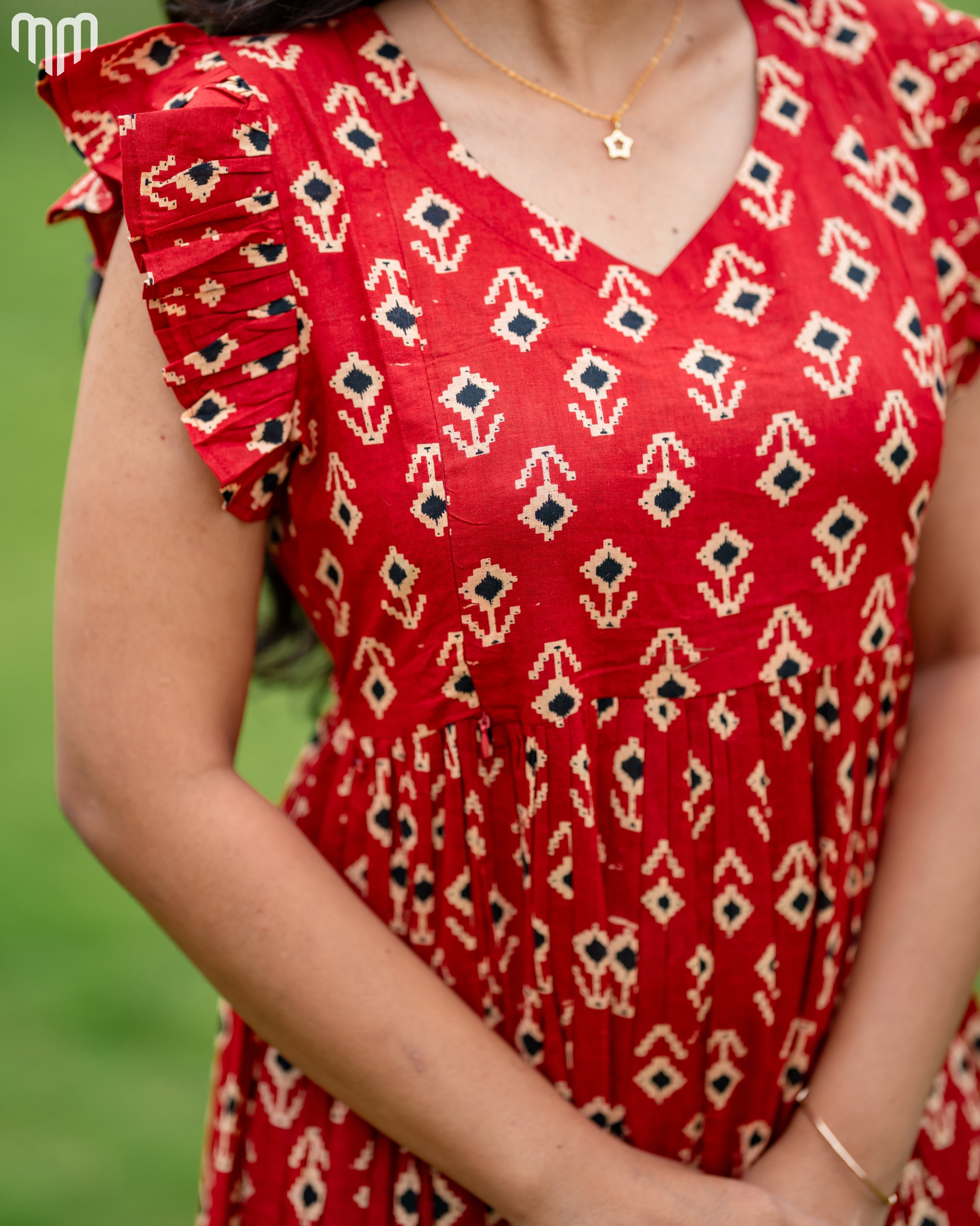 Mullai_V2 Maternity Maxi