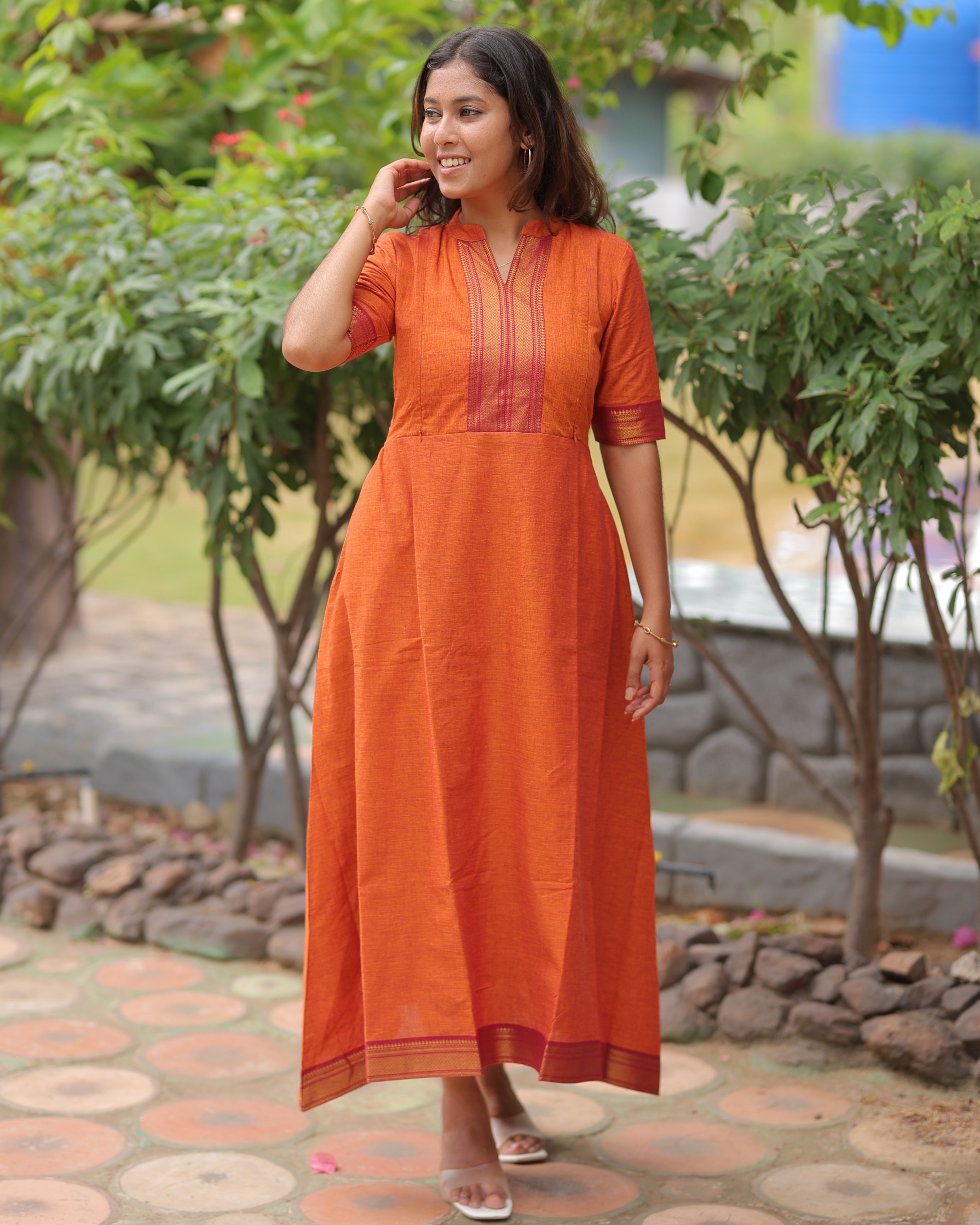 Mangai_V1 Maternity Maxi