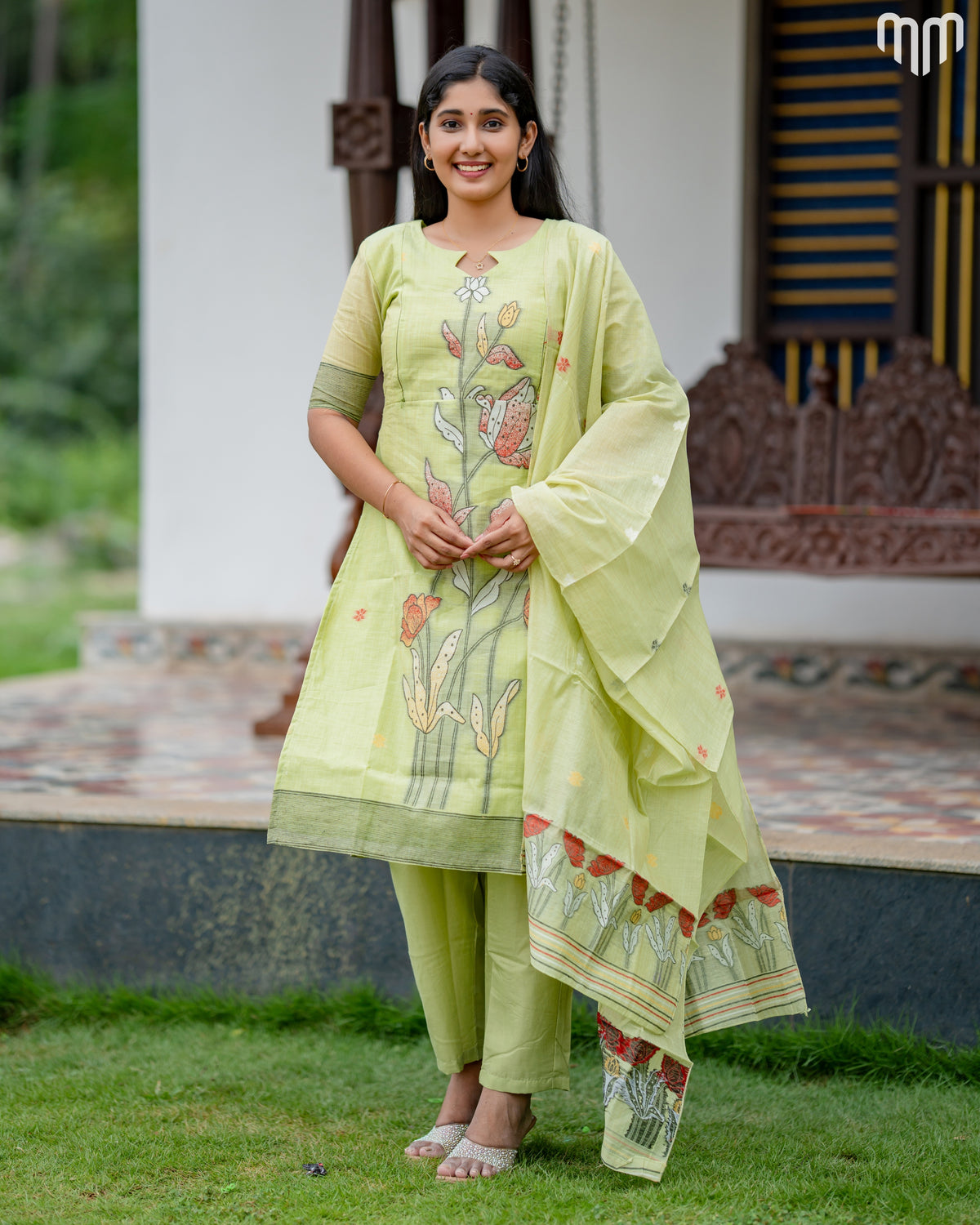Kritika Maternity Kurti Set with top cotton lining