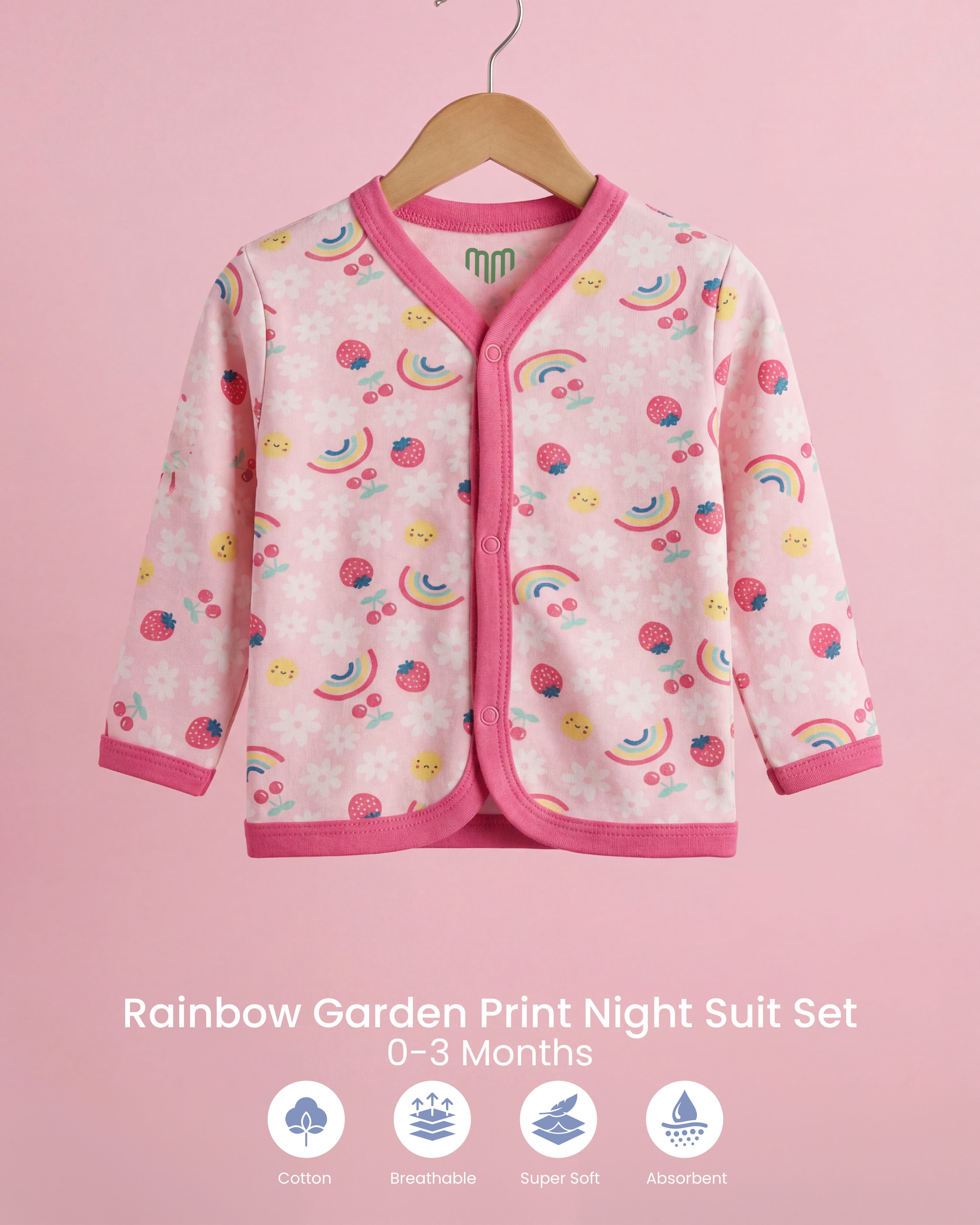 Little Blossom Night Sleep Suit