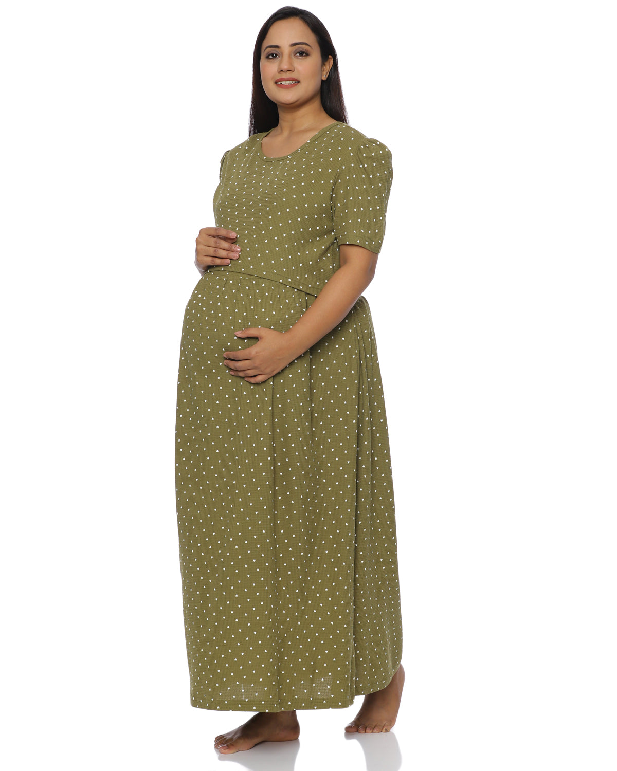 OliveLuv_V2 Zipless Maternity Loungewear – Full Length