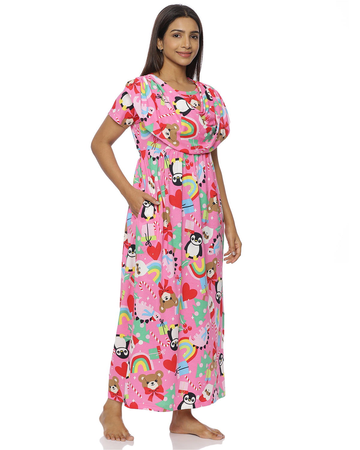 Shawl Style_V1 Casual Loungewear - Full Length