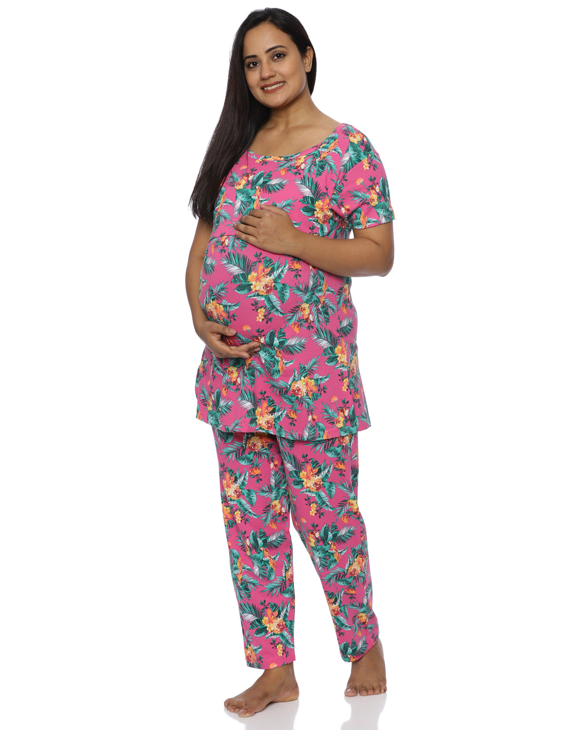 Aisha Zipless Feeding Pant Set