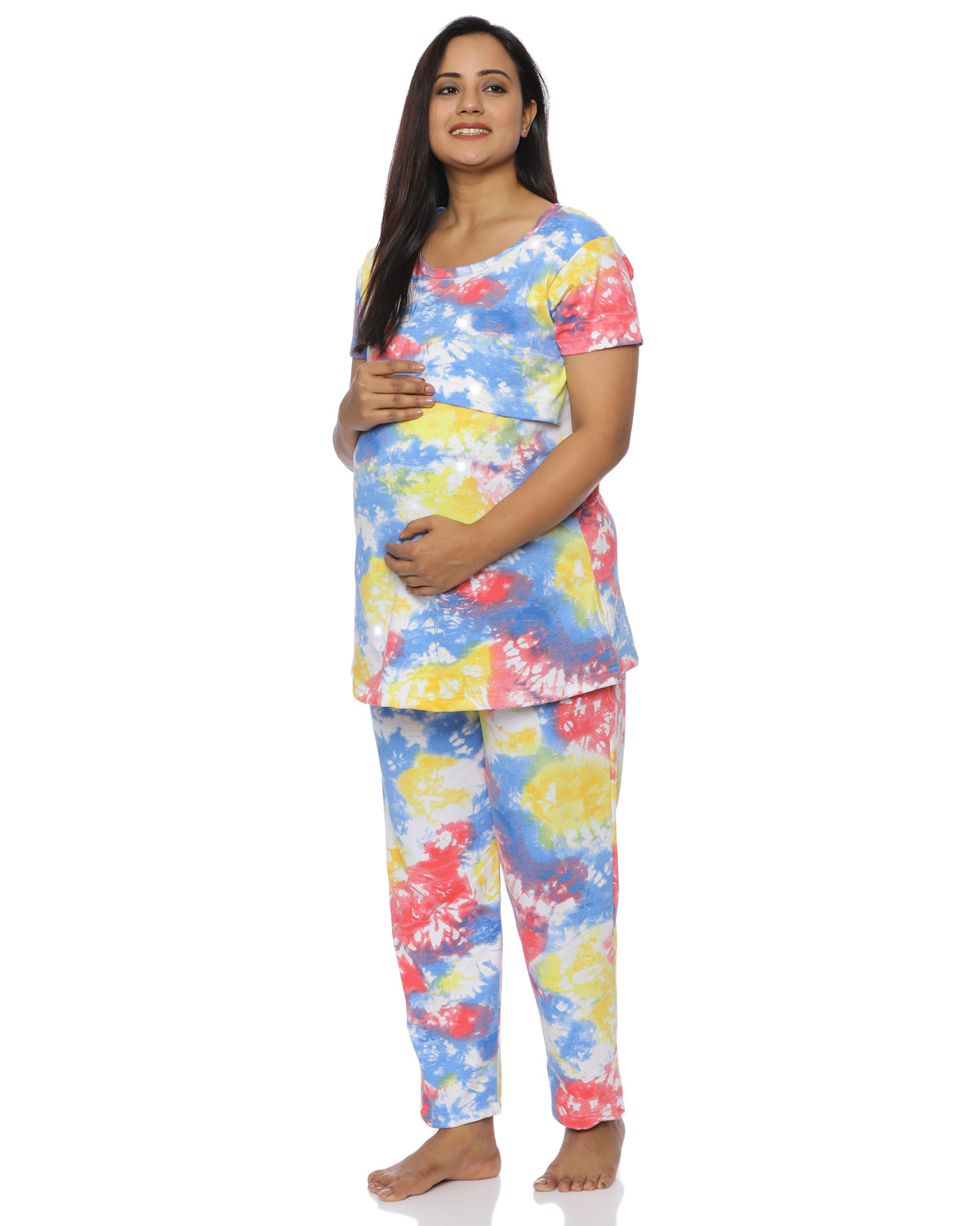 Vamika Zipless Feeding Pant Set