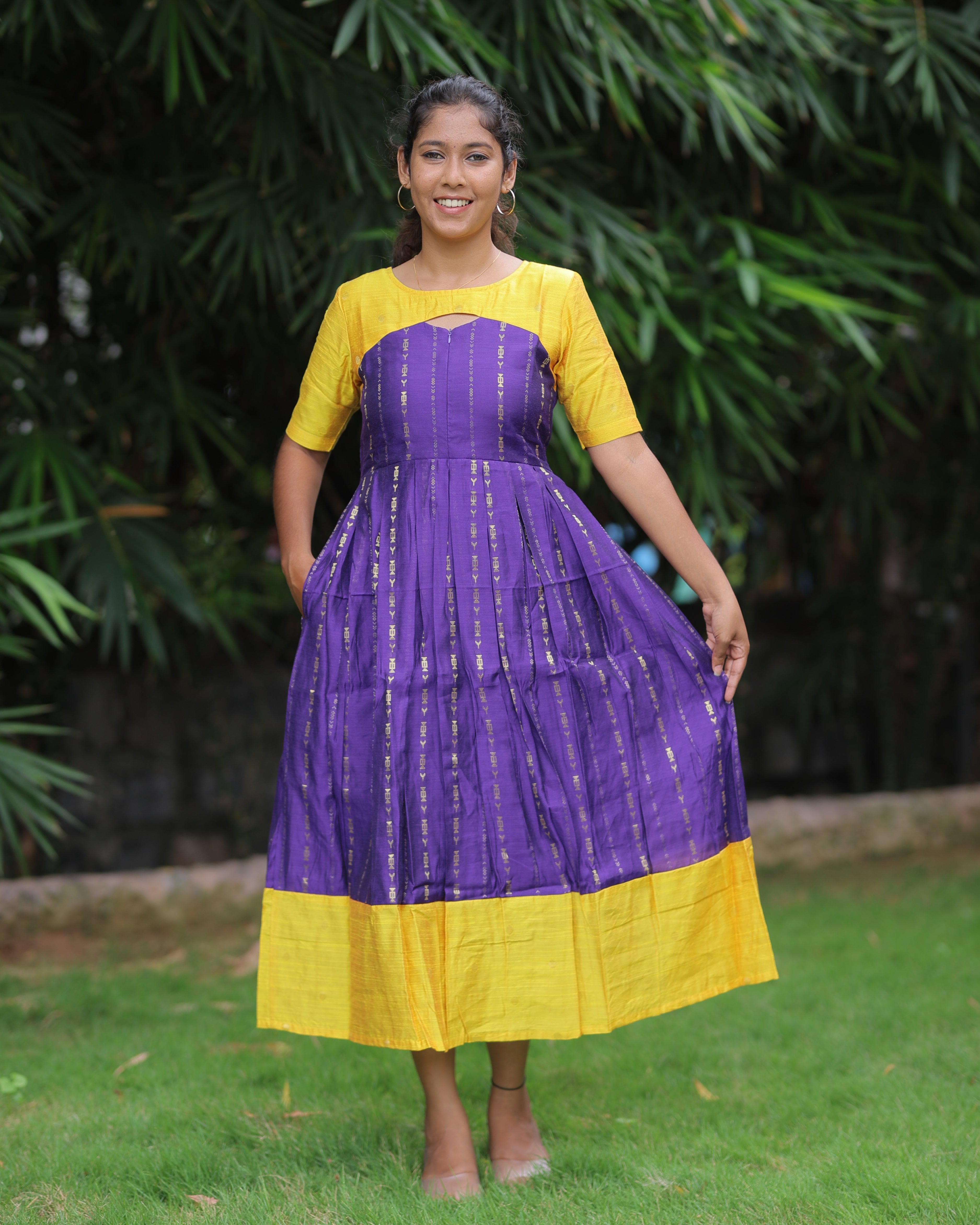 Manimegalai_V1 Maternity Maxi