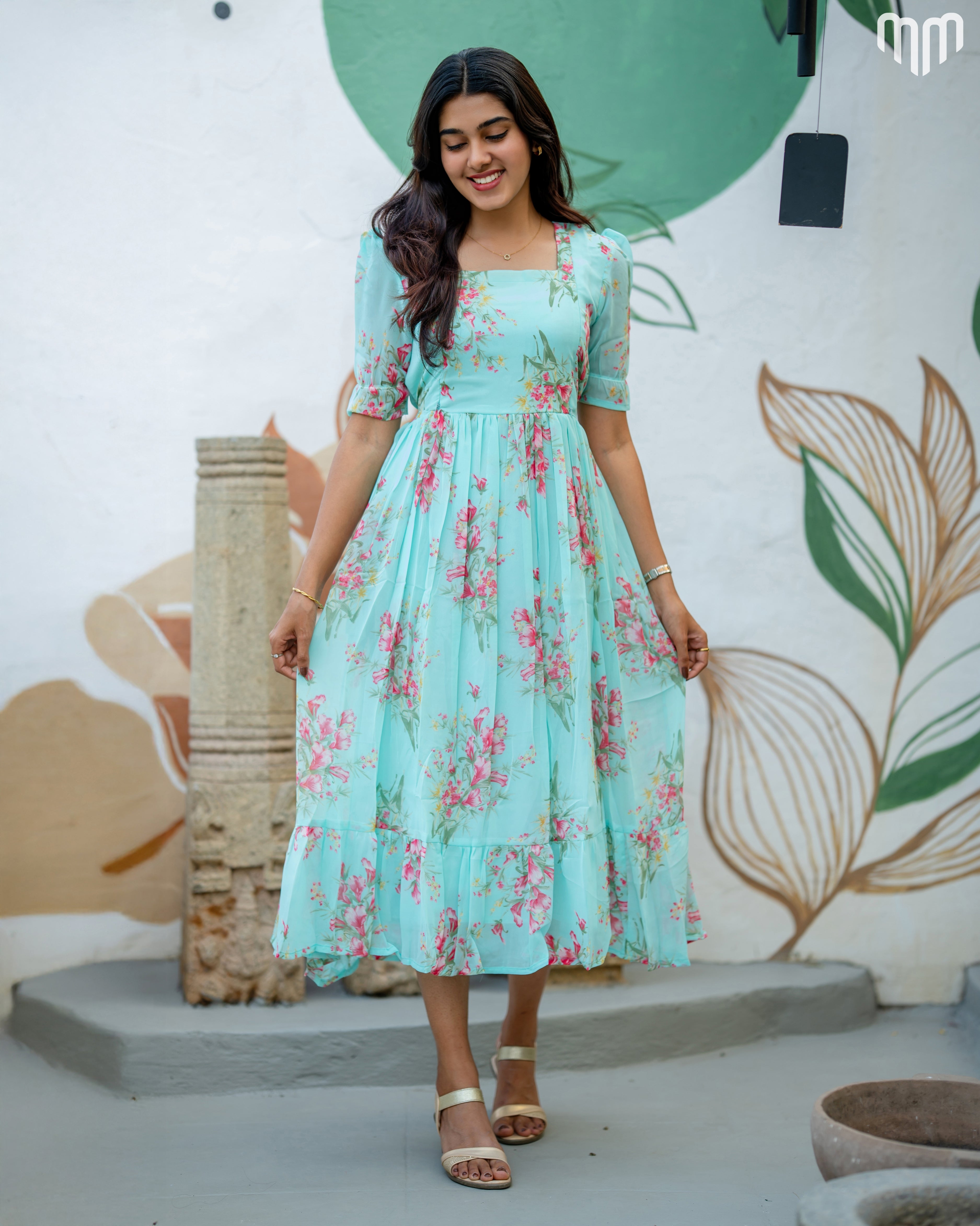 Sage Maternity Maxi