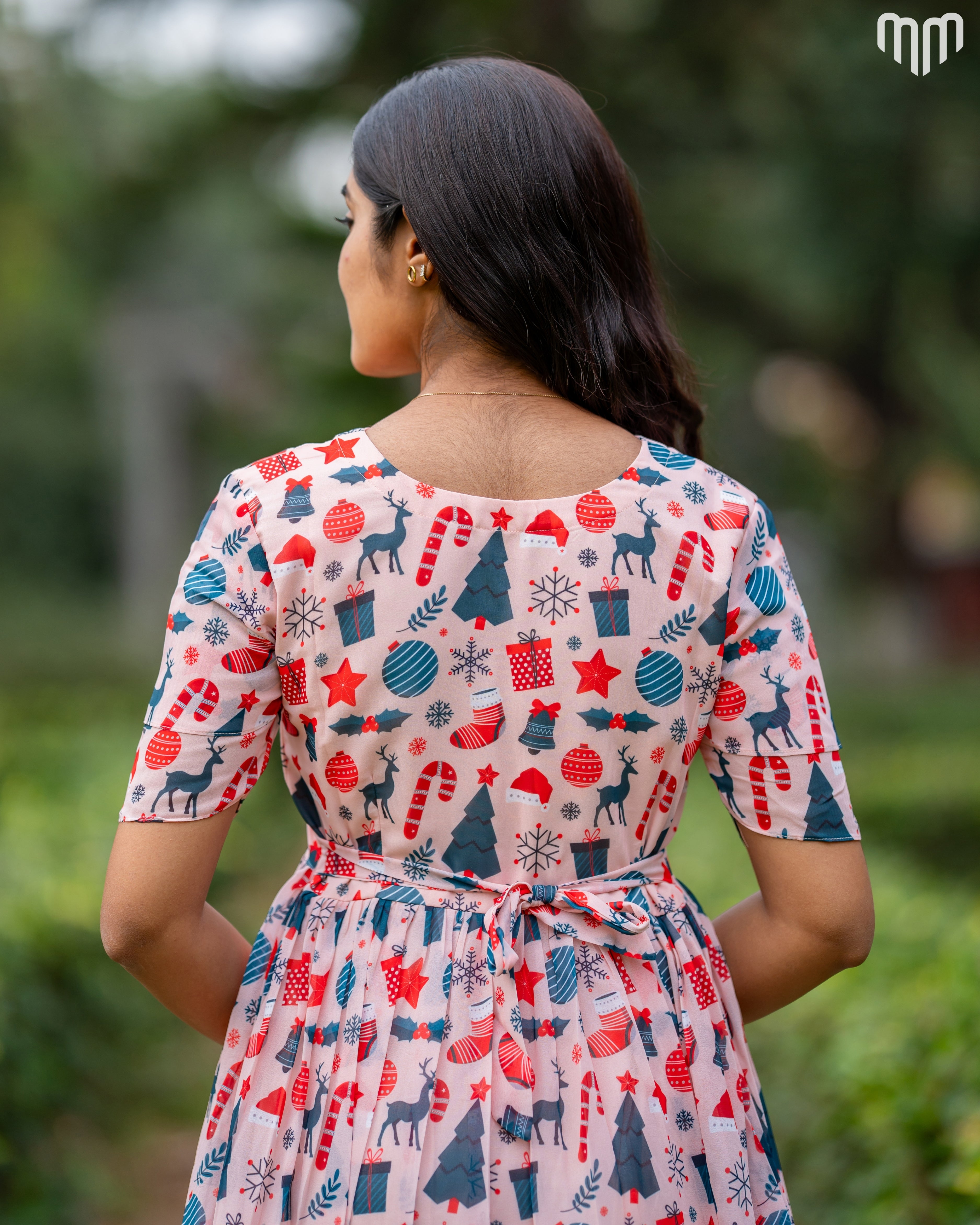 Santa Maternity Maxi