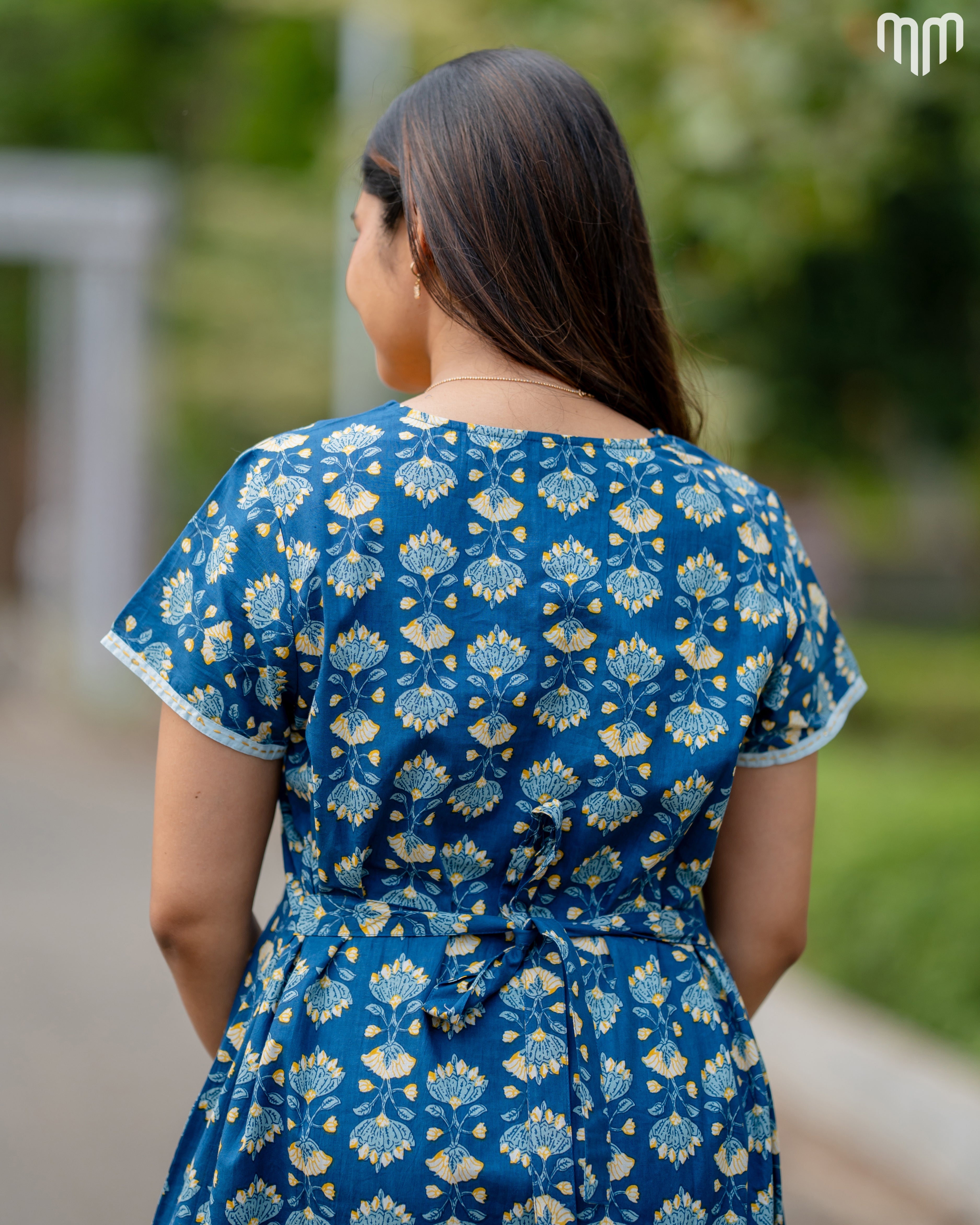 Teju Angrakha Cotton Nighty