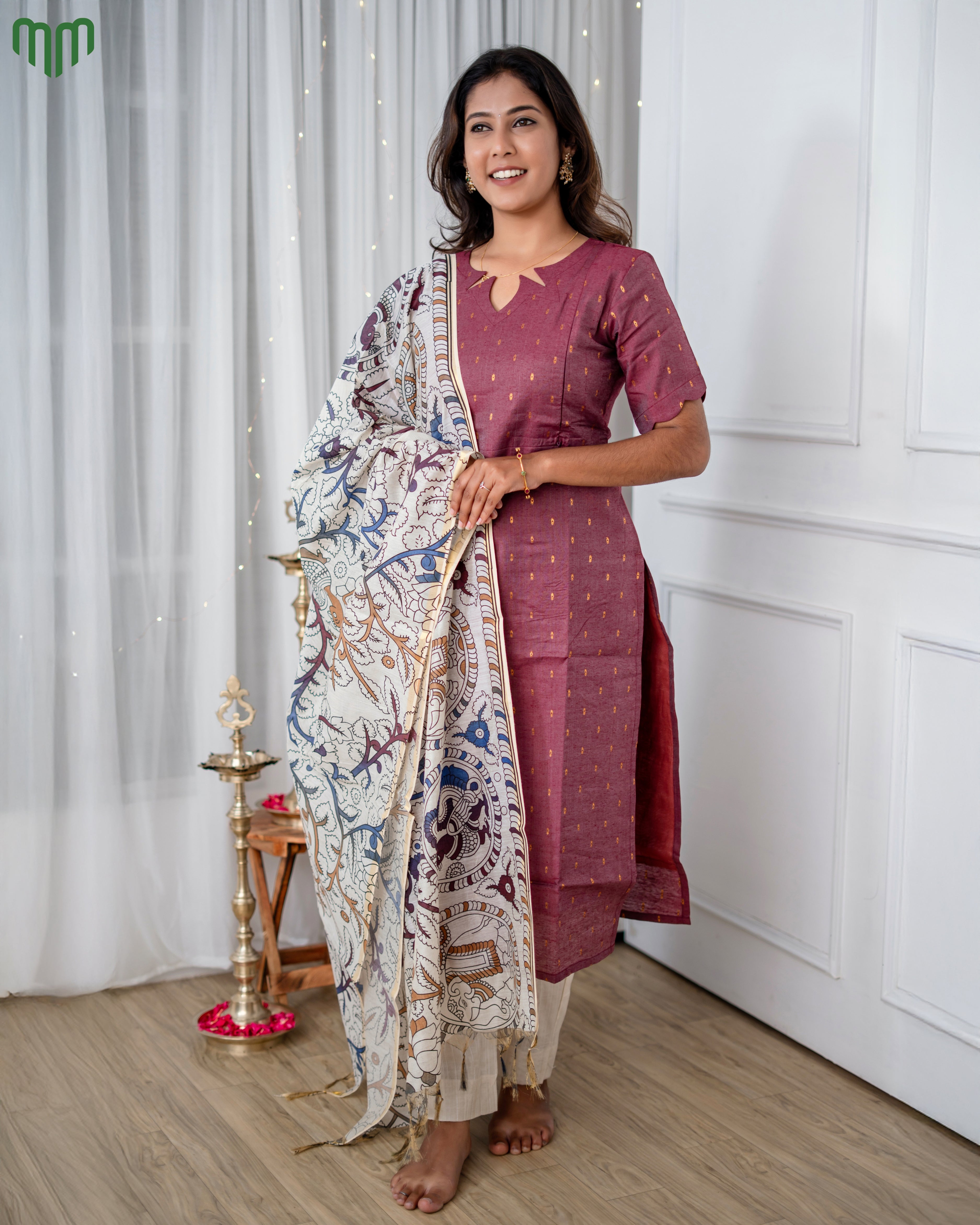 Sundari_V3 Maternity Kurti Set