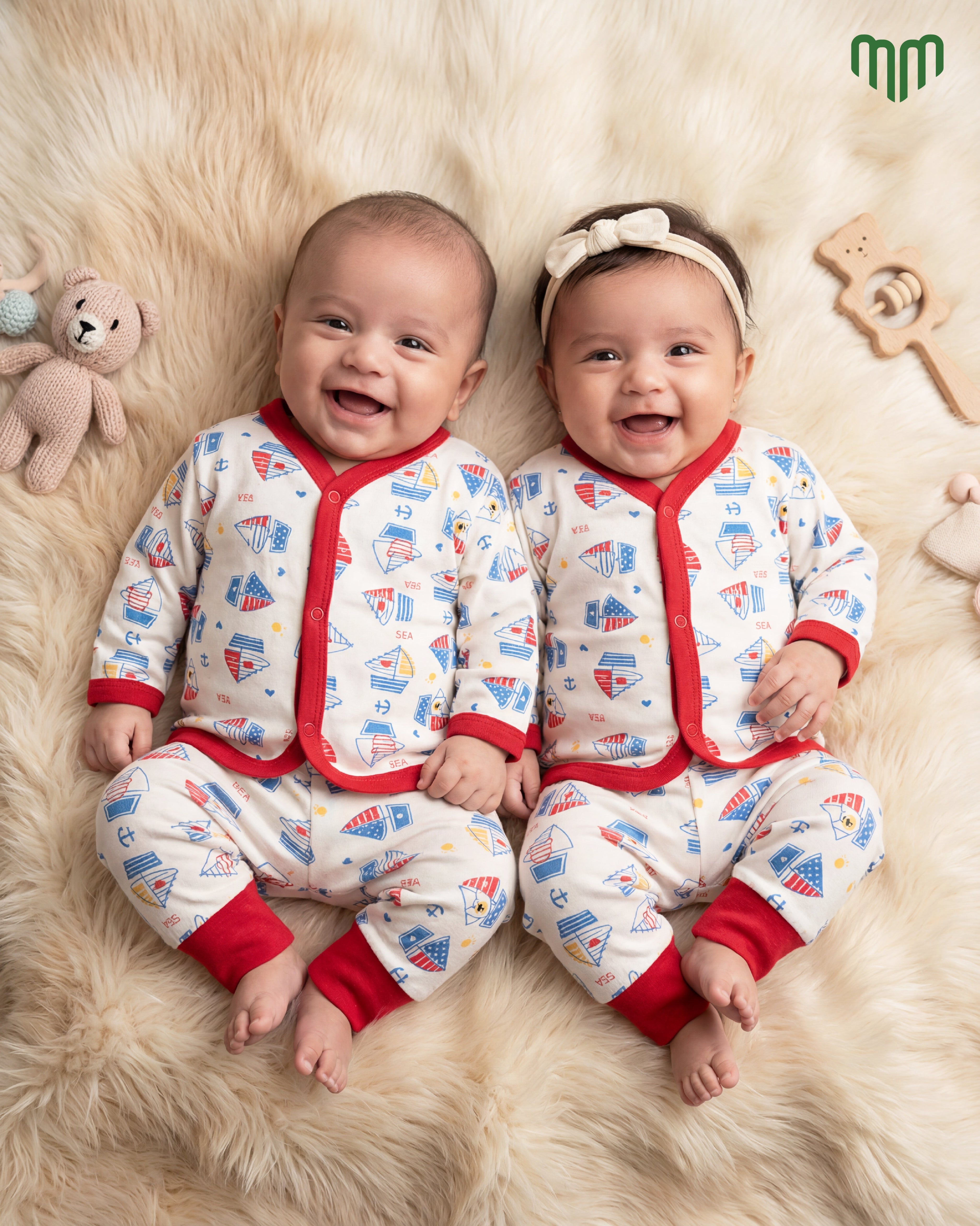 Little Boat Night Sleep Suit