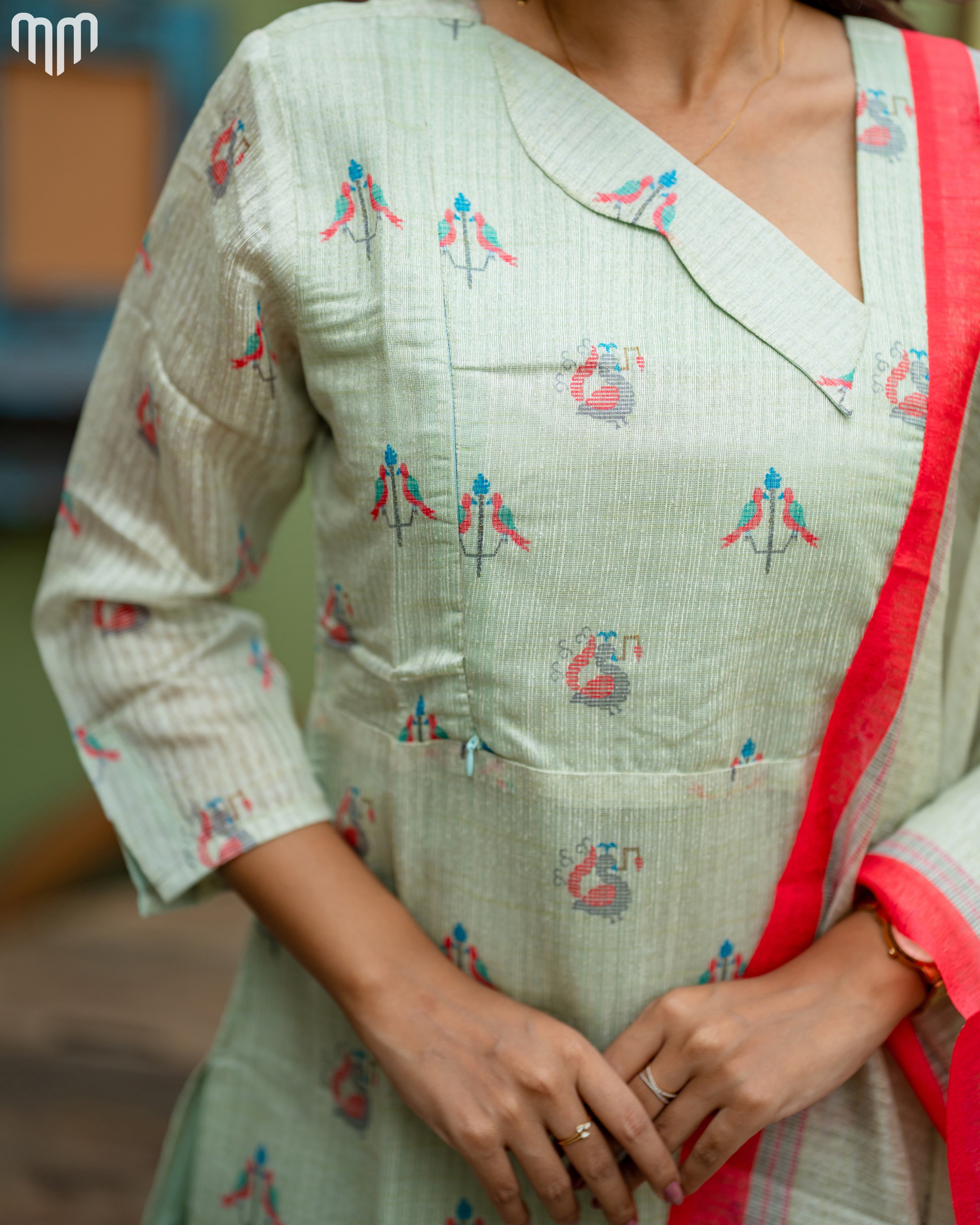 Anicham_V2 Maternity Kurti Set