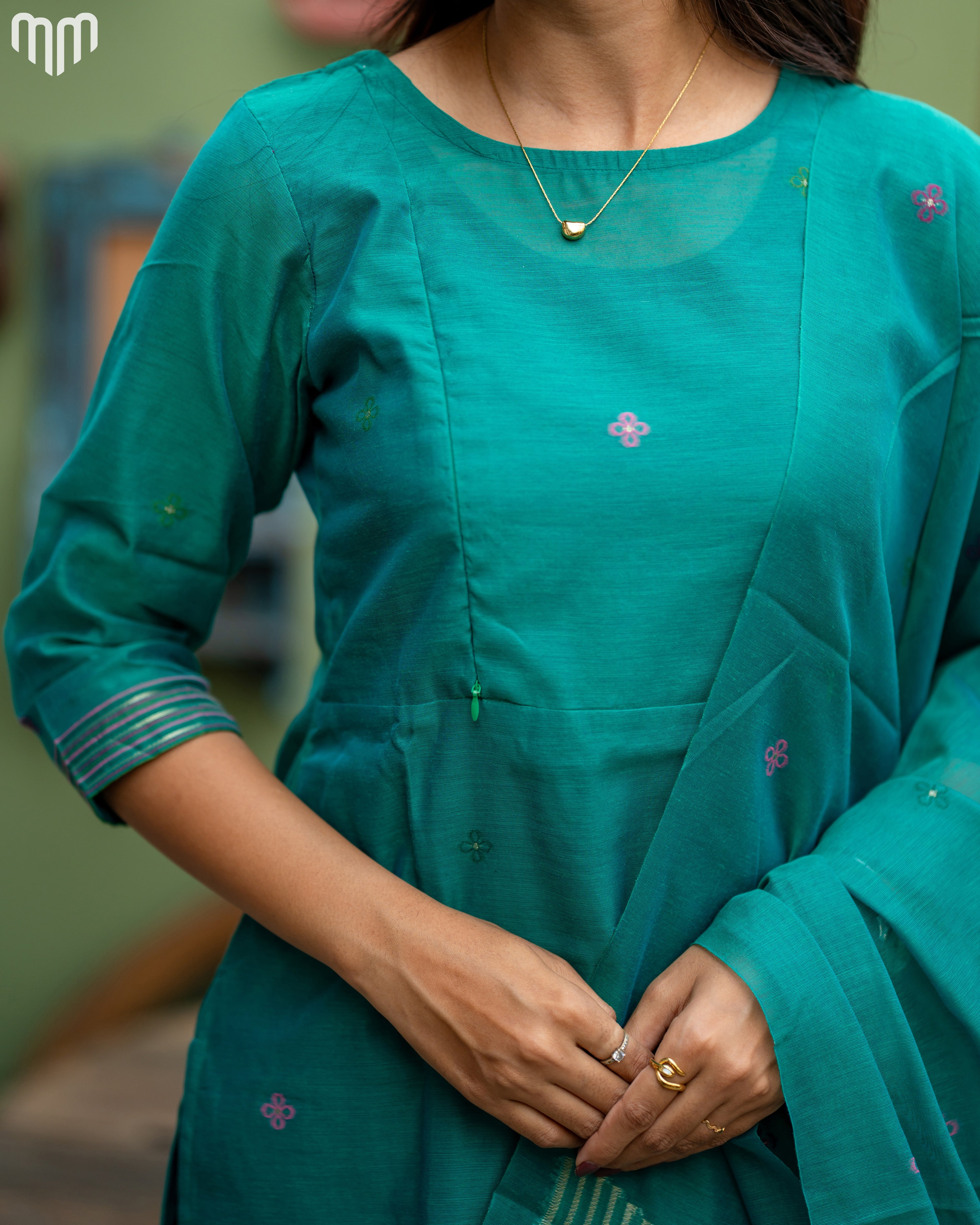 Charulatha_V1 Maternity Kurti Set