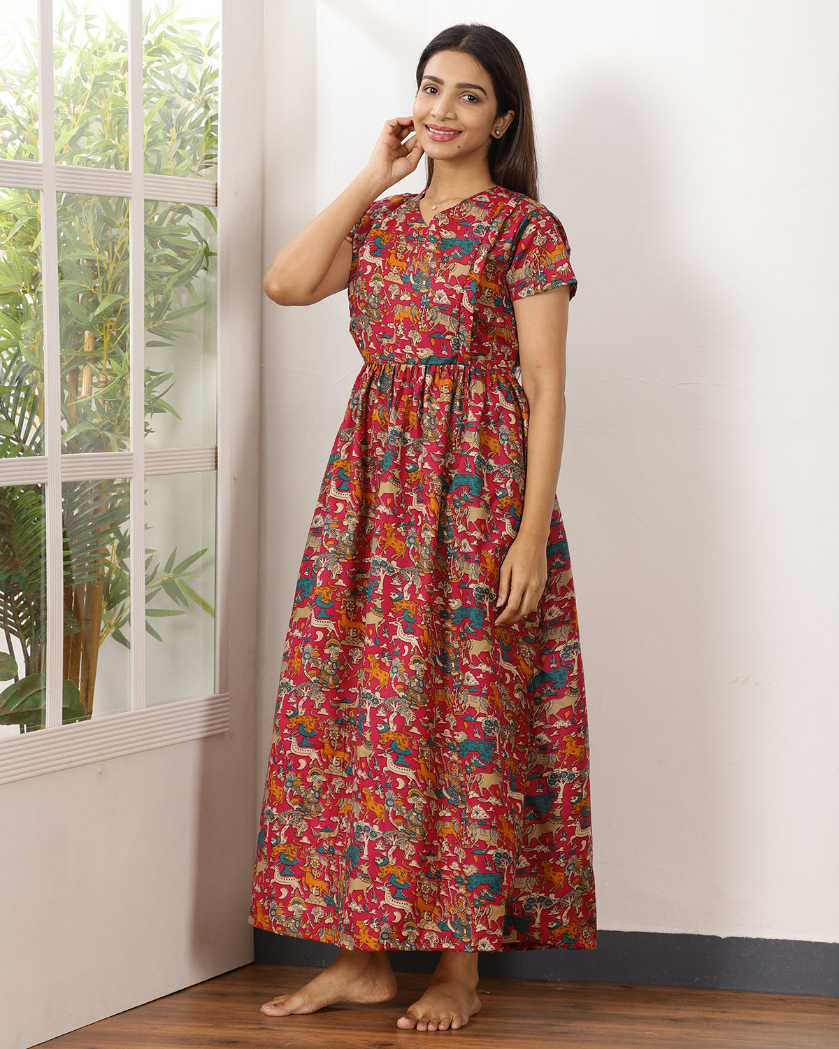 Pichwai_V1 Feeding Night Maxi