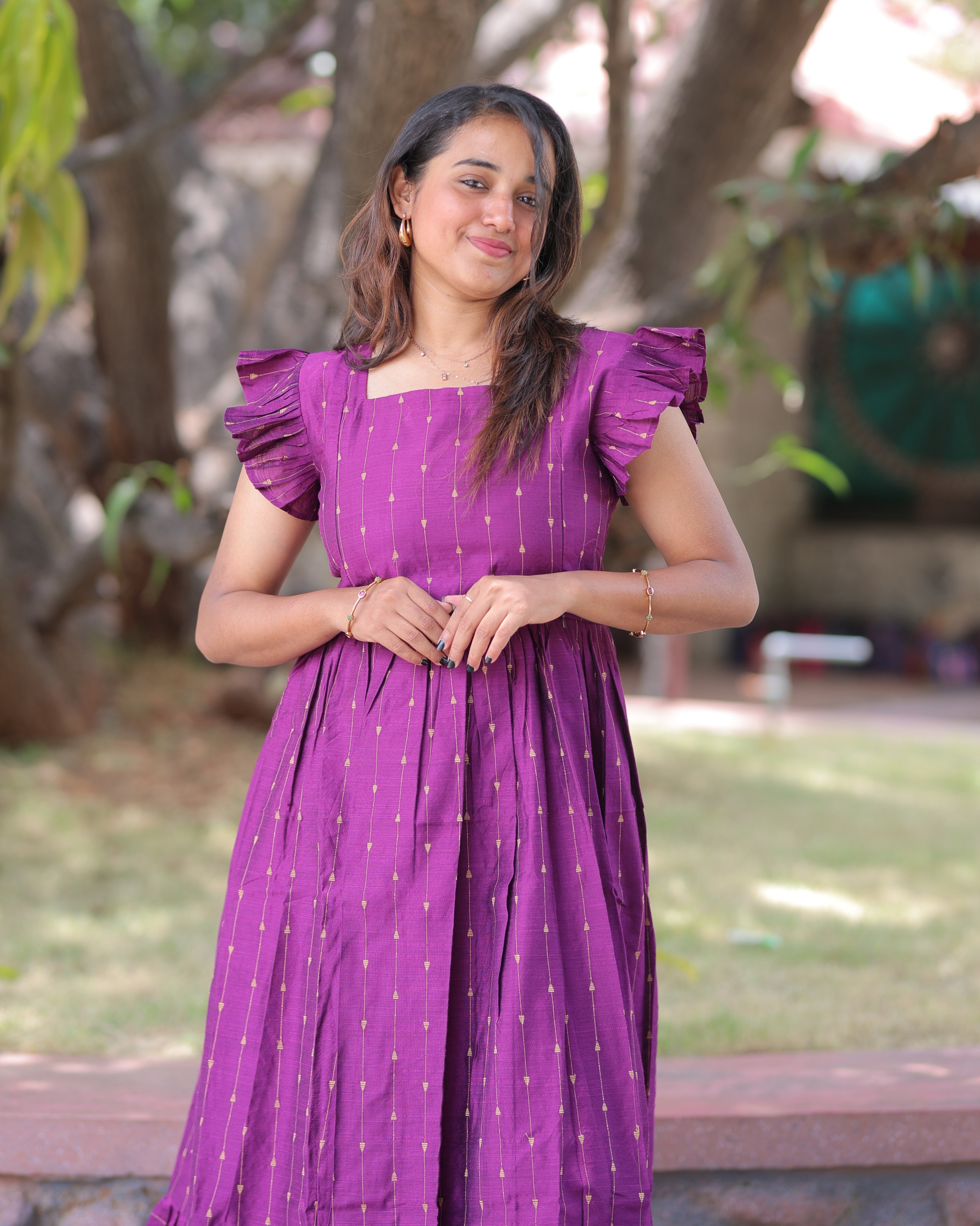 Aaradhana V1 Maternity Maxi