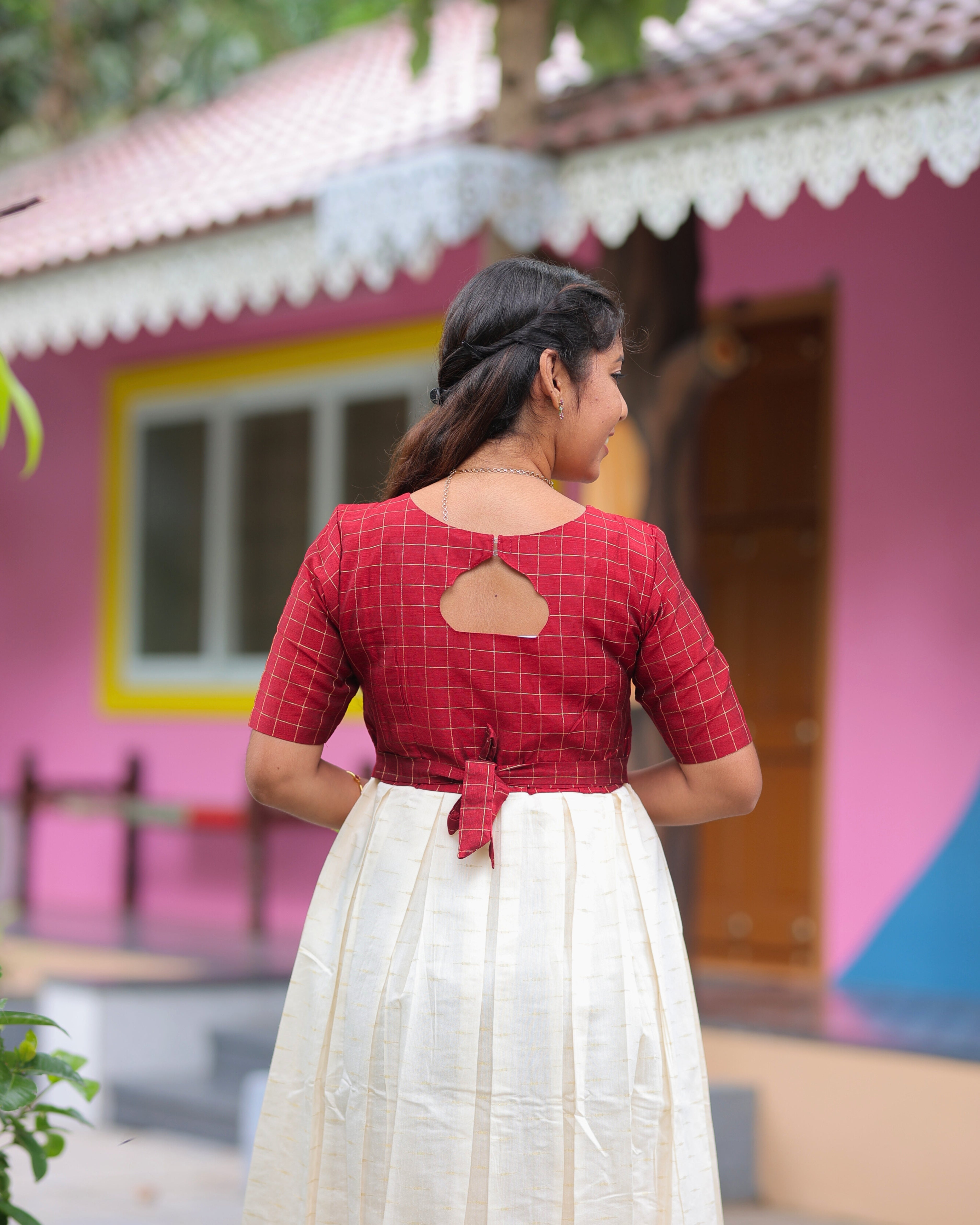 Onam_S1 Maternity Maxi