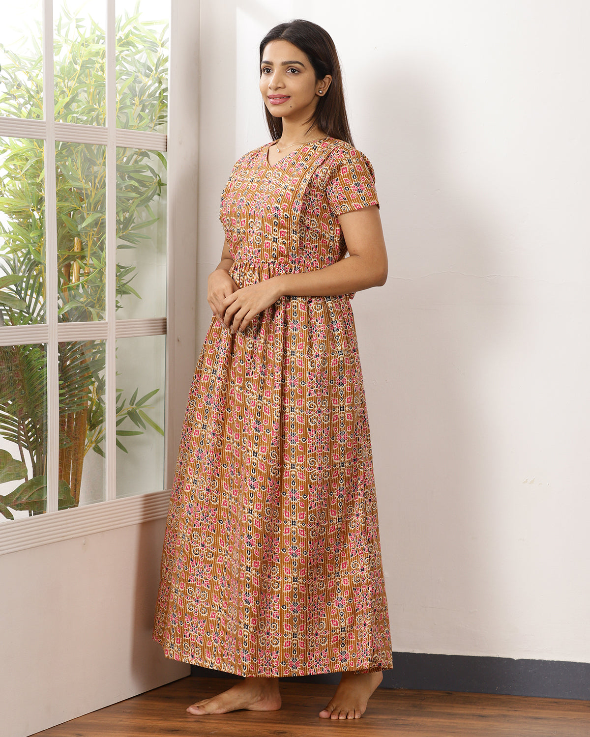 Kantha_V3 Feeding Night Maxi