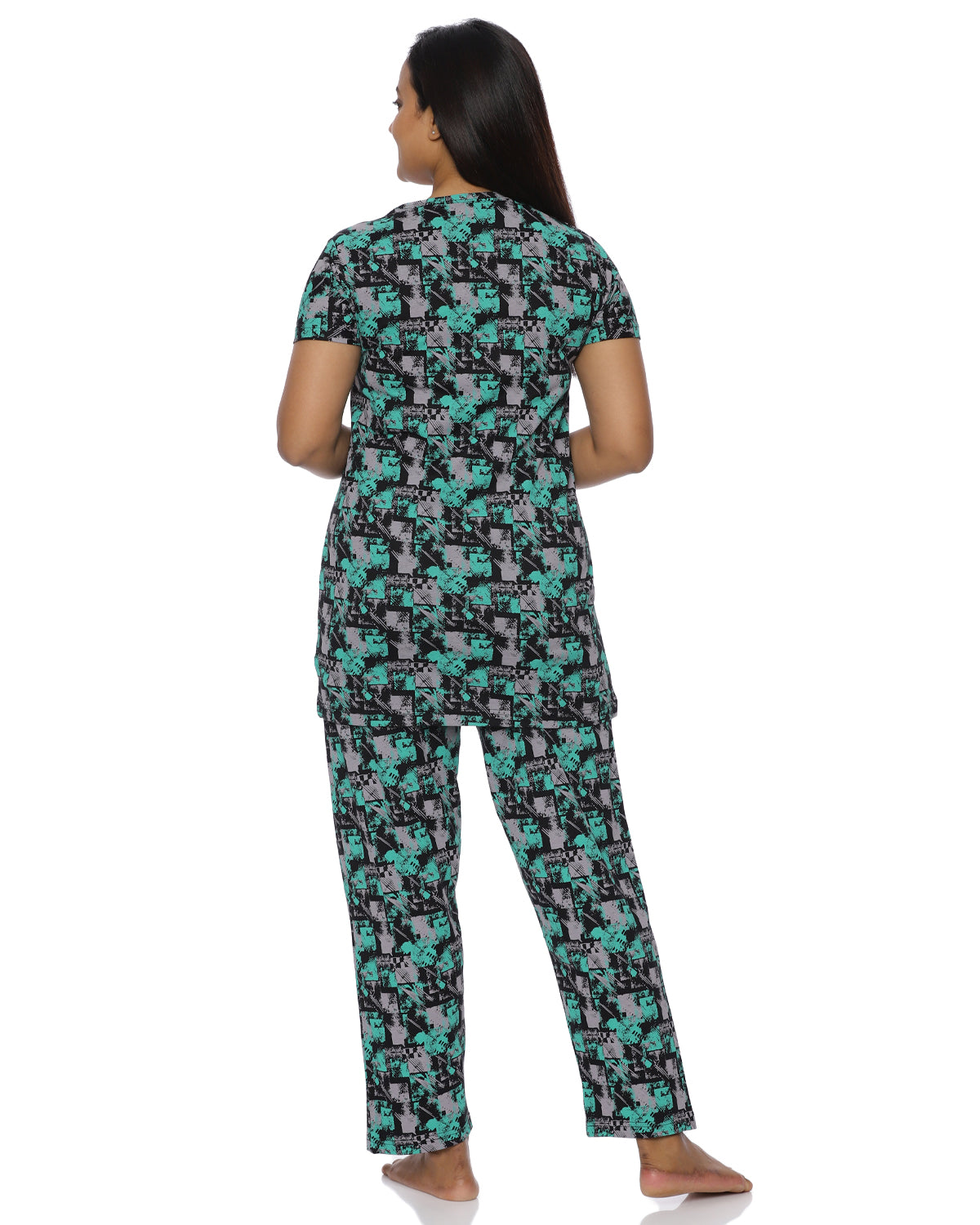 Simran | Zipless Feeding Pant Set