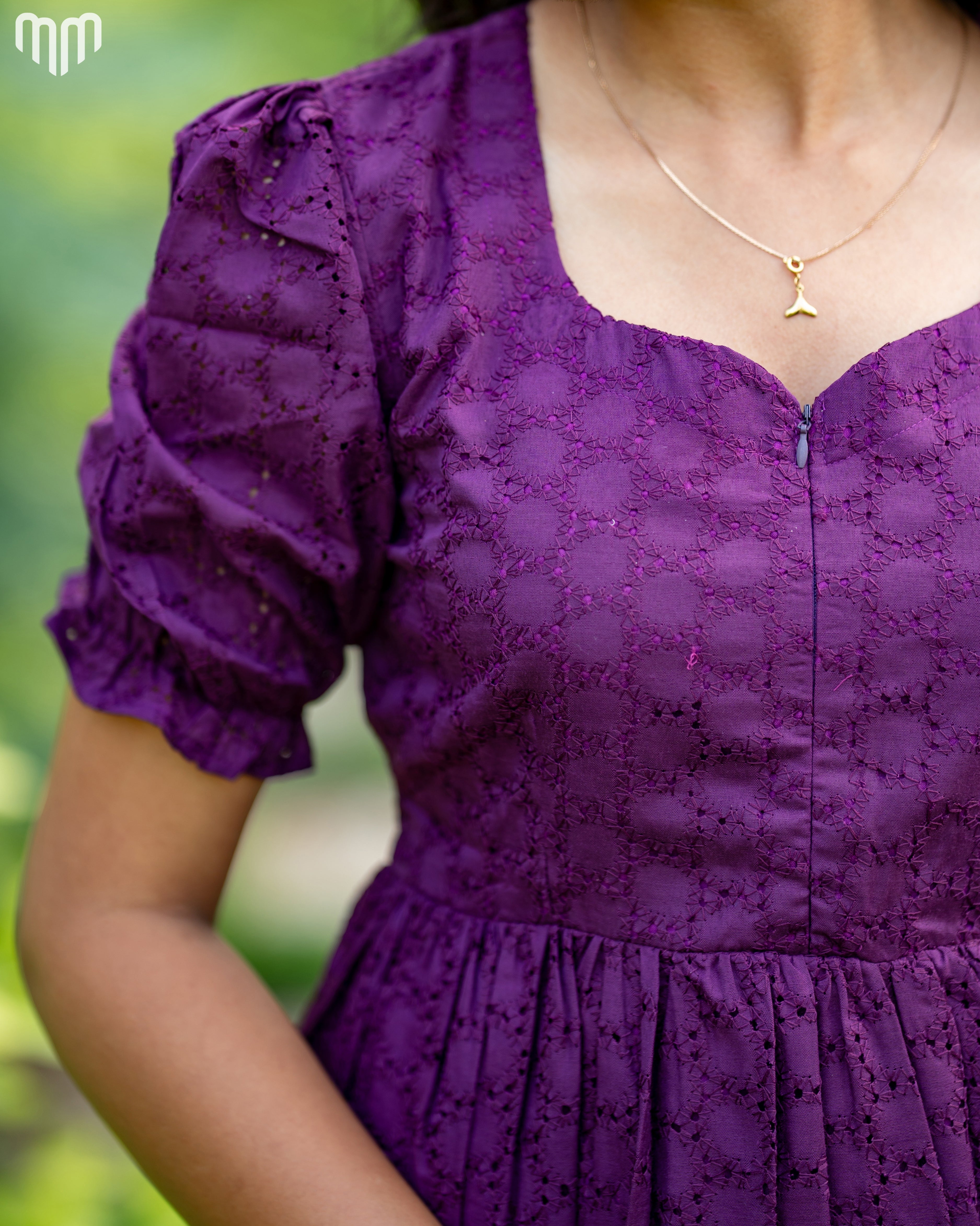 Wine Hakoba Maternity Maxi