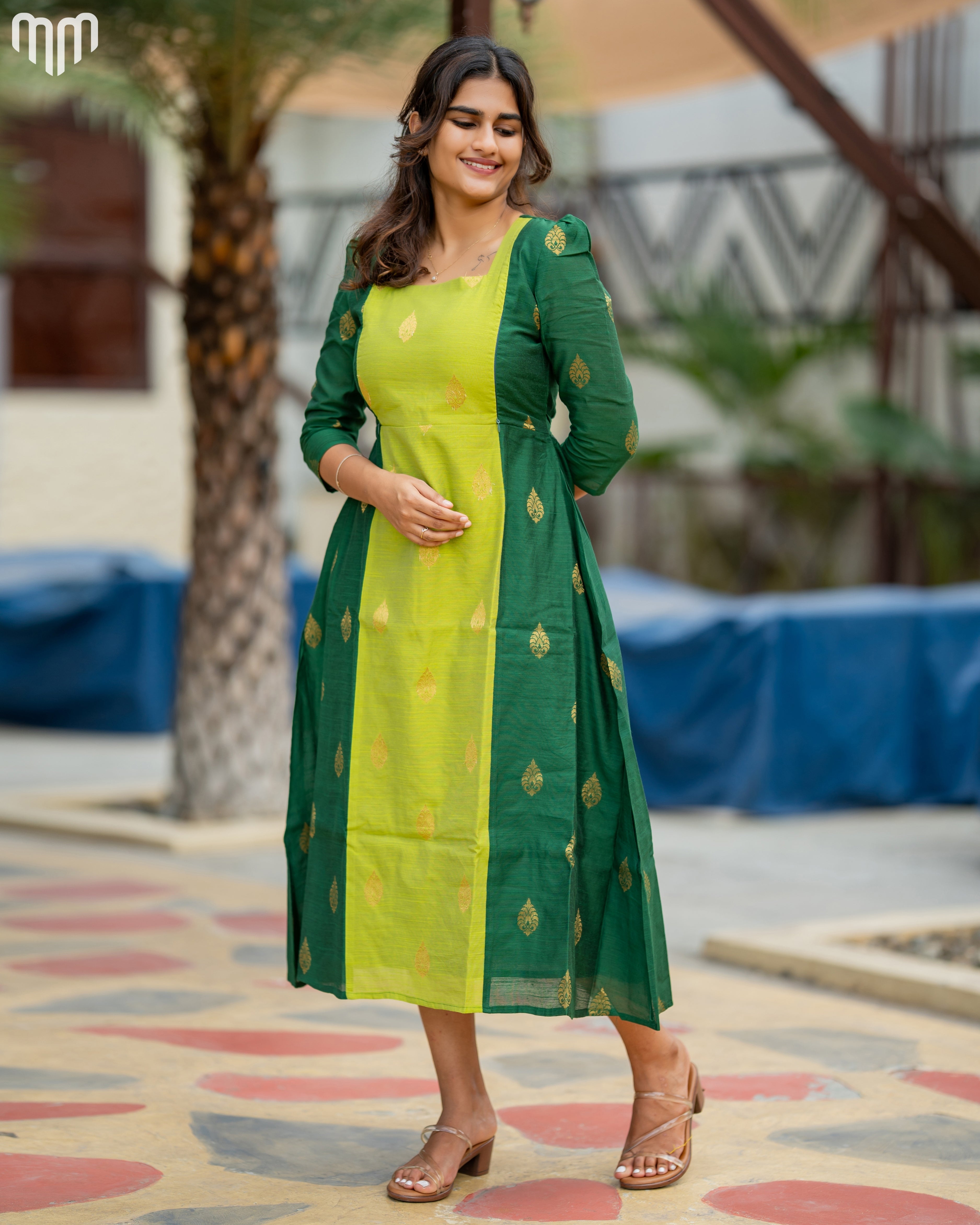 Madhuri_V2 Maternity Maxi