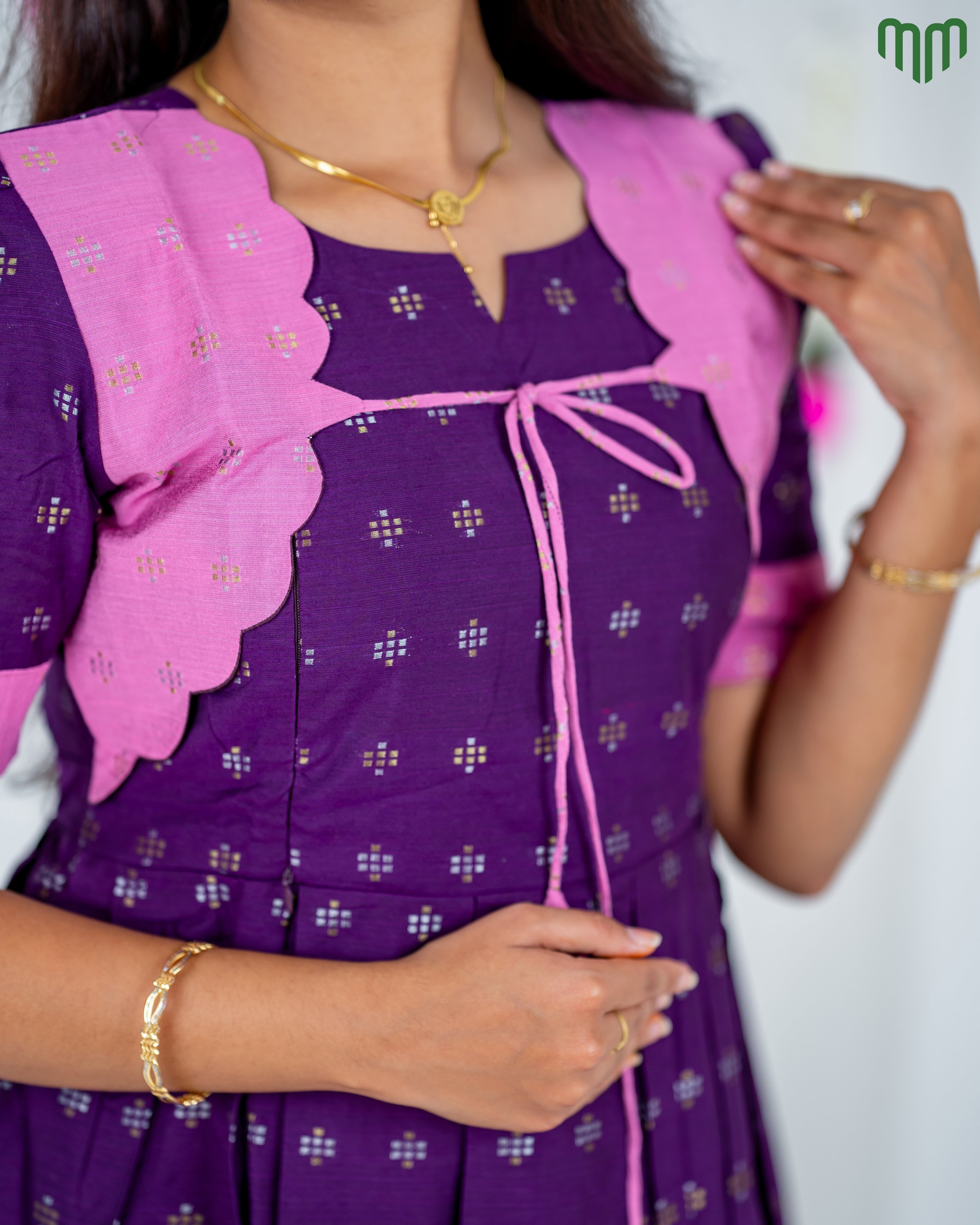 Jhansi_V1 Maternity Maxi