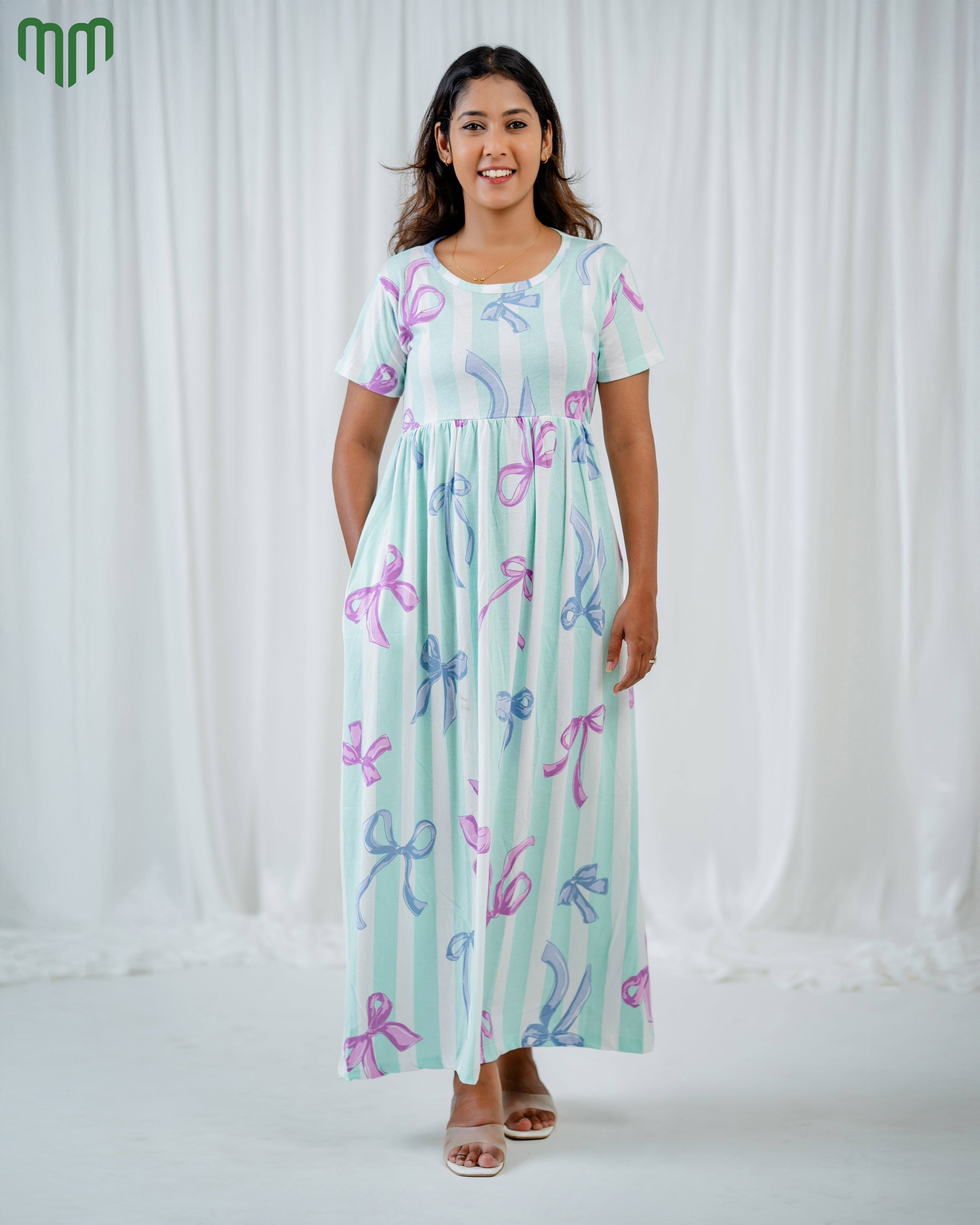 Bow Casual Loungewear - Full Length