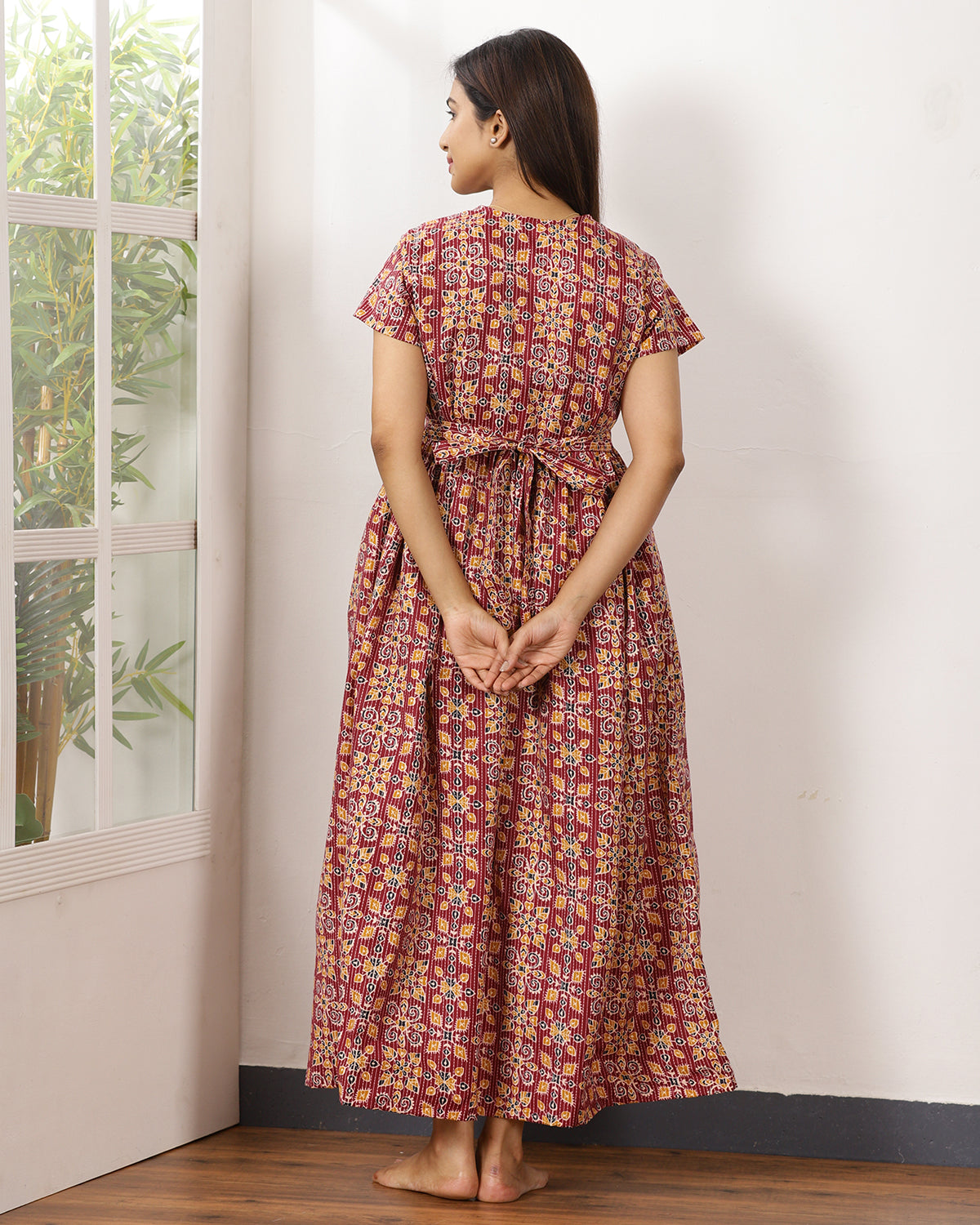 Kantha_V1 Feeding Night Maxi