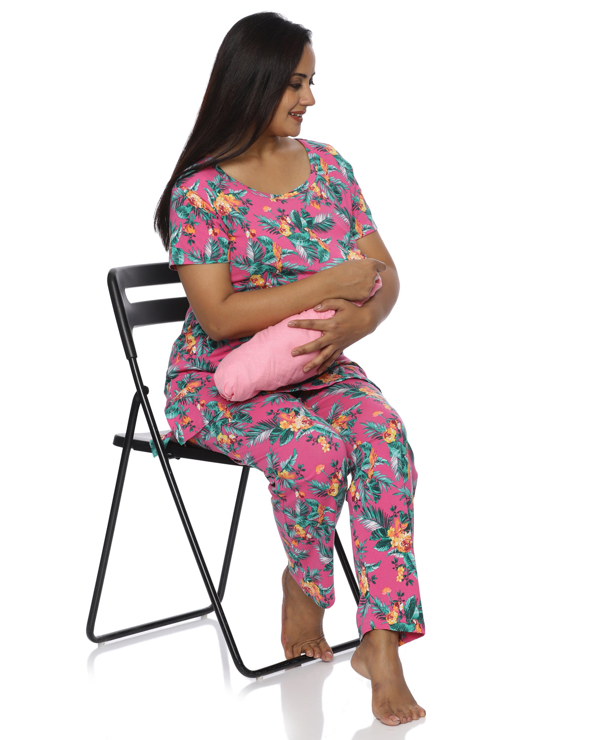 Aisha Zipless Feeding Pant Set