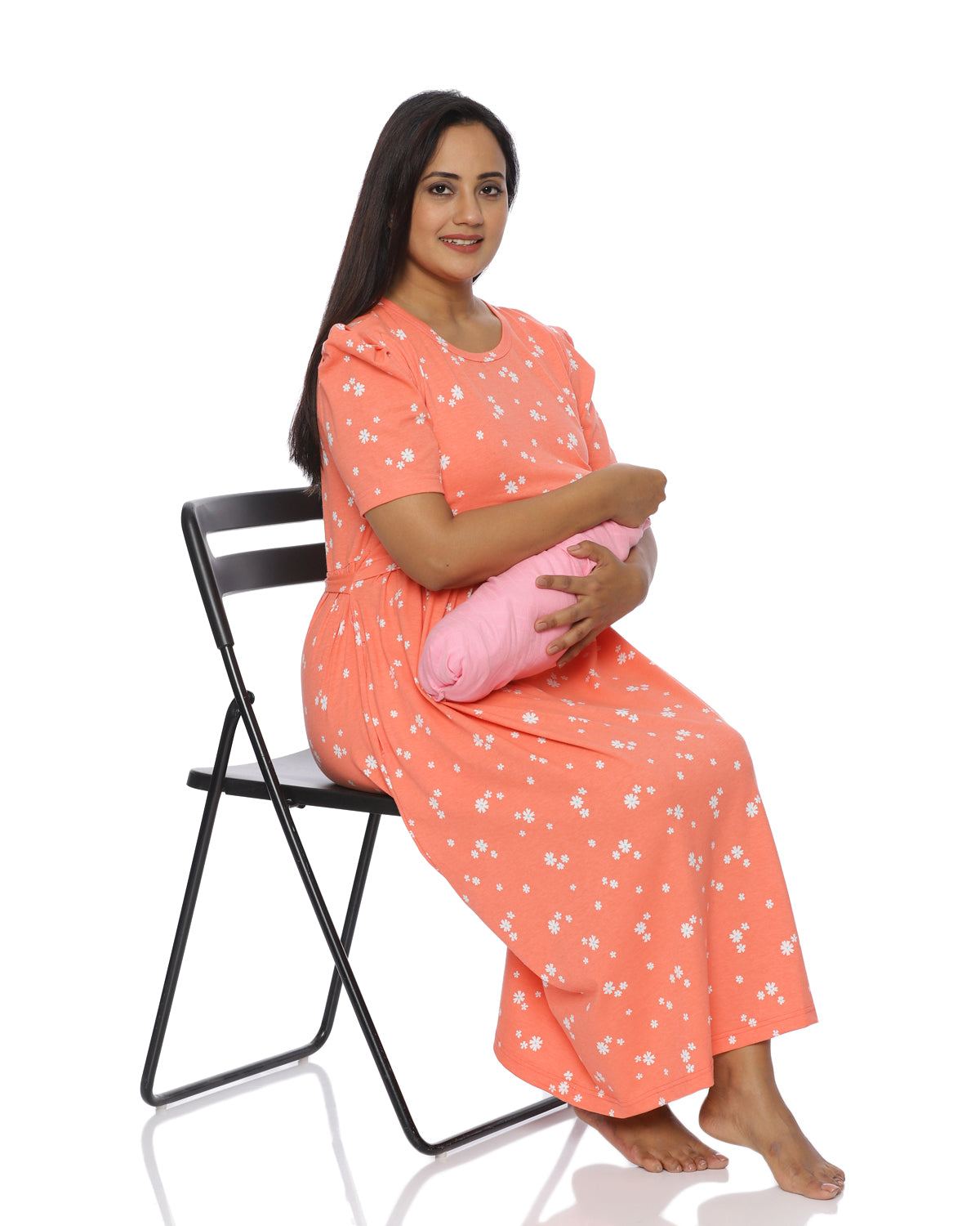 Mahira Zipless Maternity Loungewear ā Calf Length
