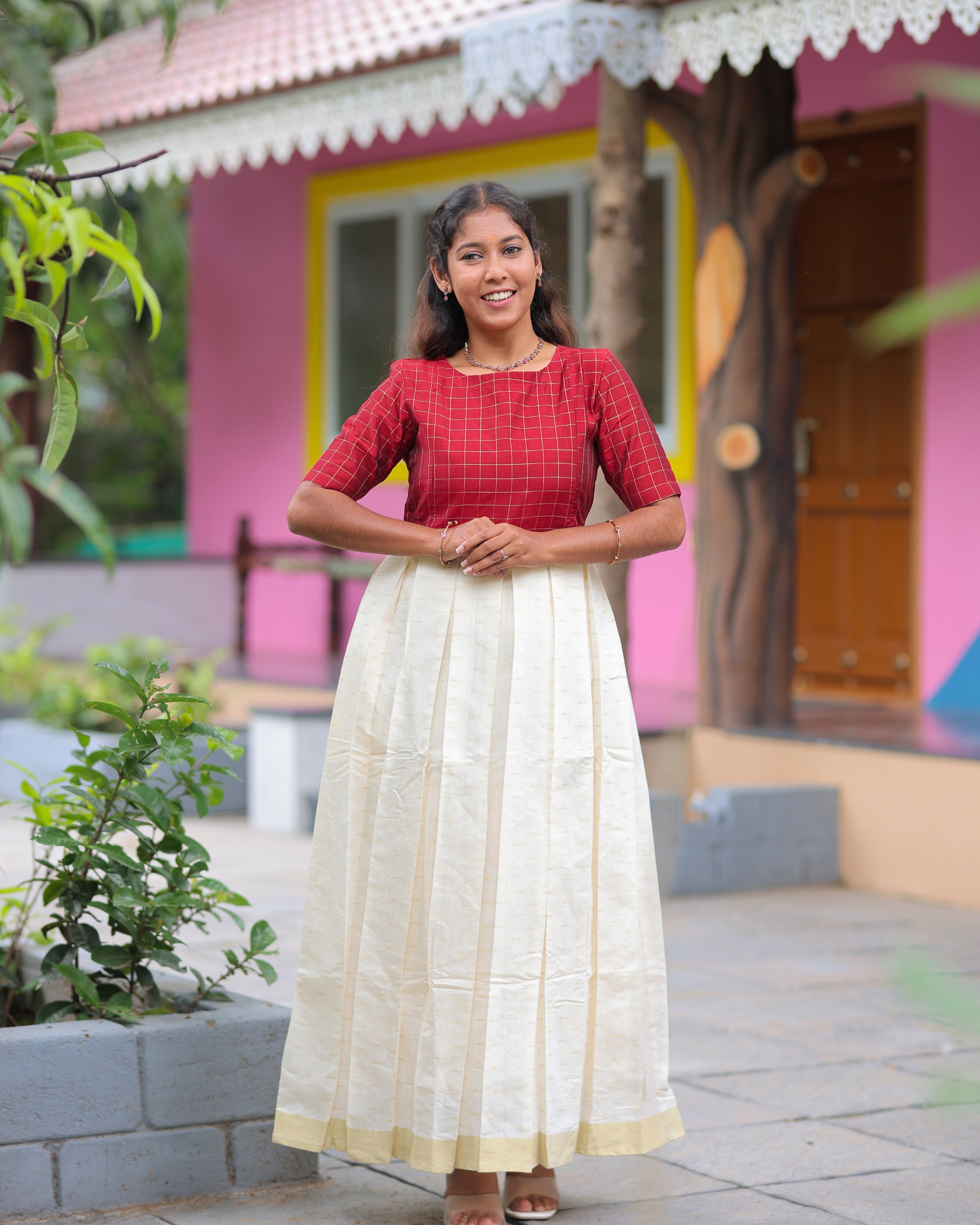 Onam_S1 Maternity Maxi