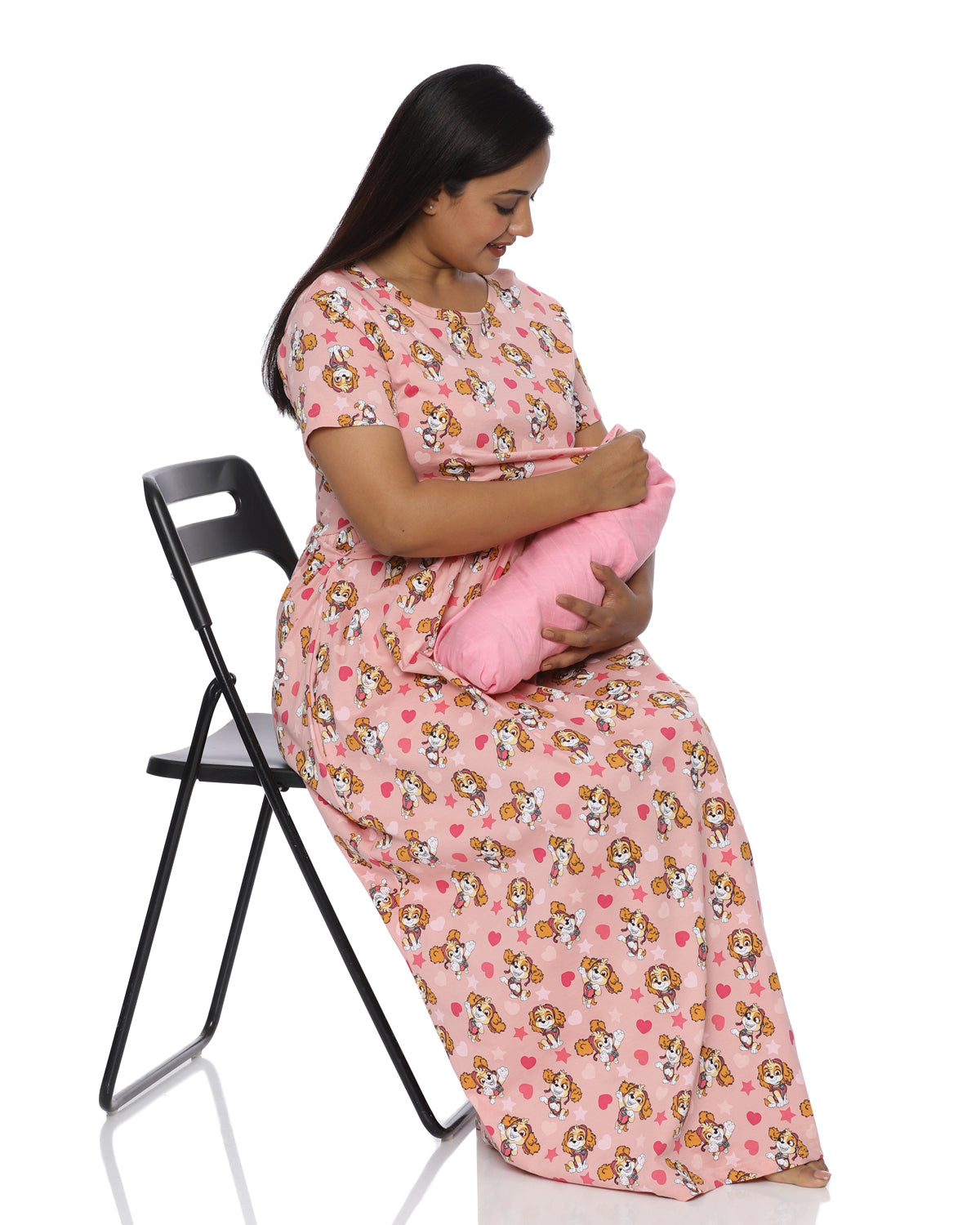 Puppy Zipless Maternity Loungewear – Full Length