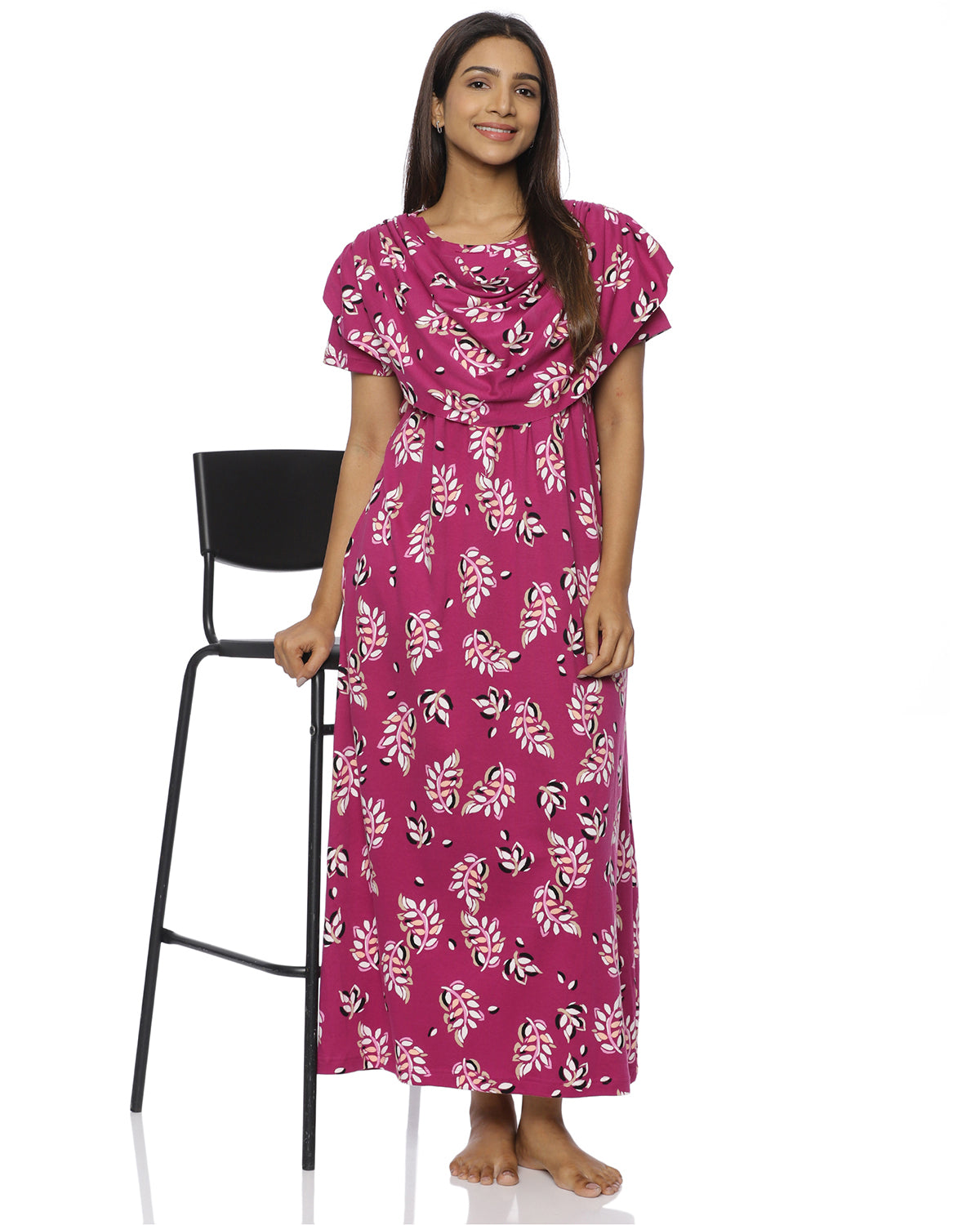 Shawl Style_V9 Casual Loungewear - Full Length