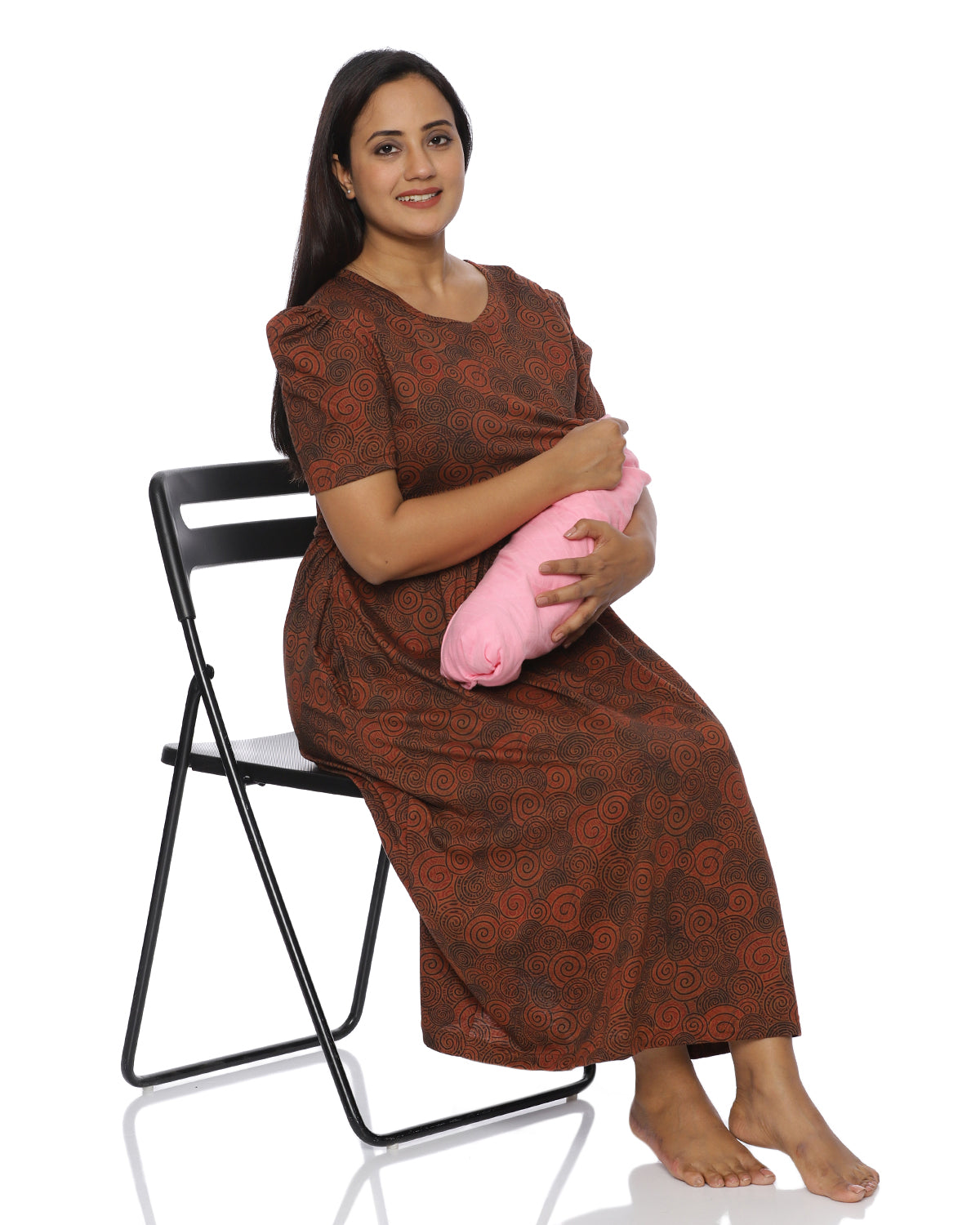 Emery Zipless Maternity Loungewear – Calf Length